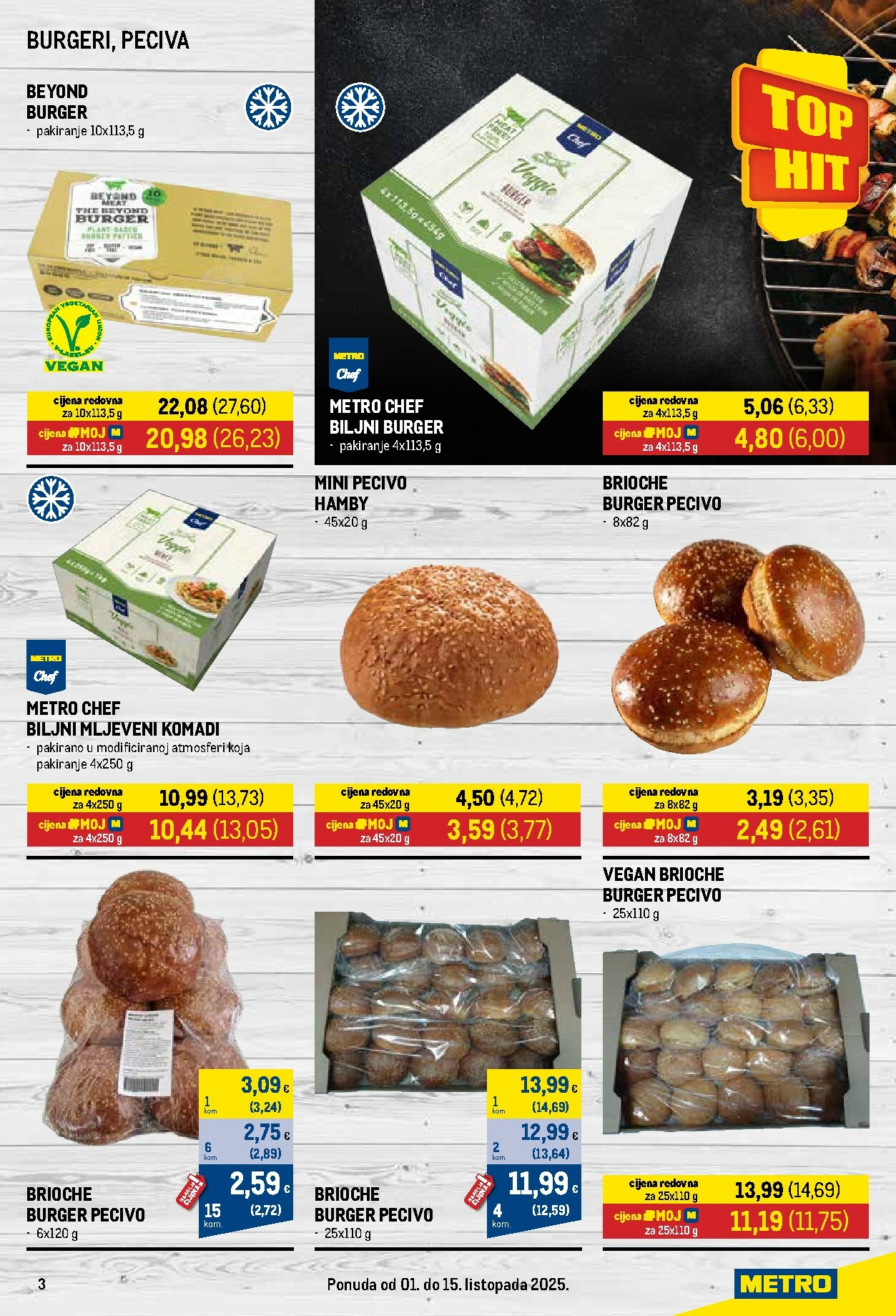 metro - Prelistajte katalog Metro - Pivo & Burger, vrijedi od 01.10. do 15.10. - page: 3