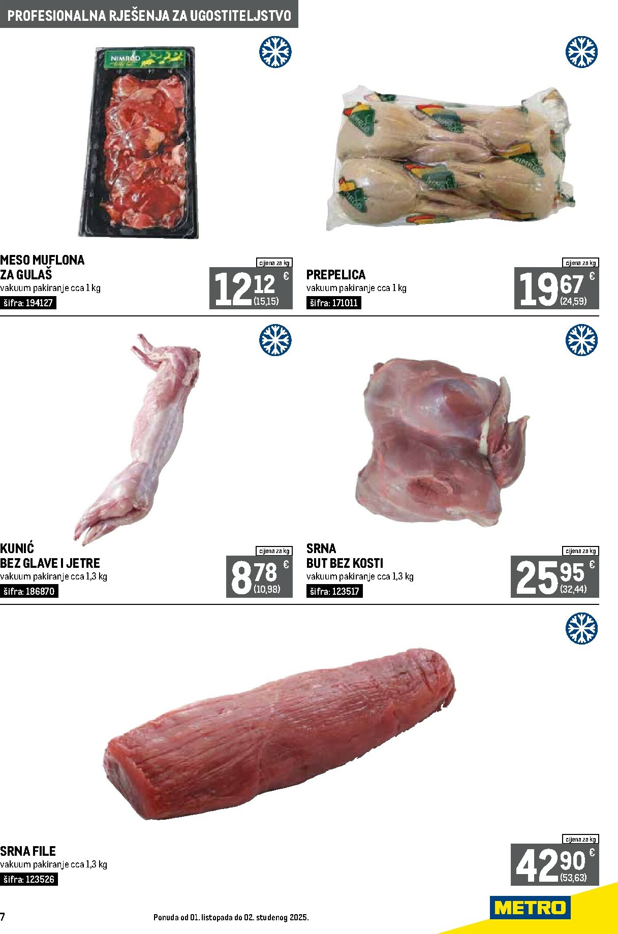 metro - Prelistajte katalog Metro - Profesionalna rješenja za ugostiteljstvo, vrijedi od 01.10. do 02.11. - page: 7