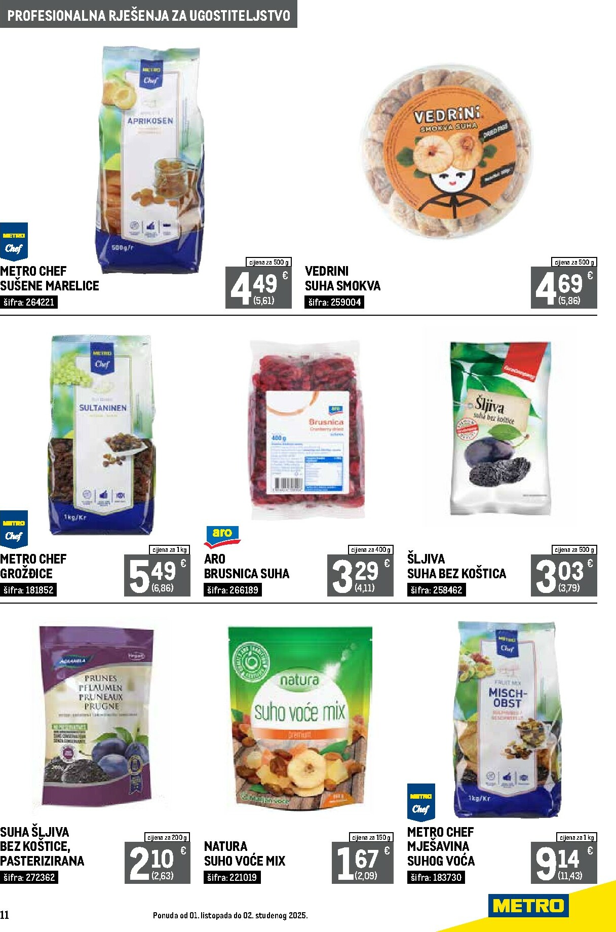 metro - Prelistajte katalog Metro - Profesionalna rješenja za ugostiteljstvo, vrijedi od 01.10. do 02.11. - page: 11