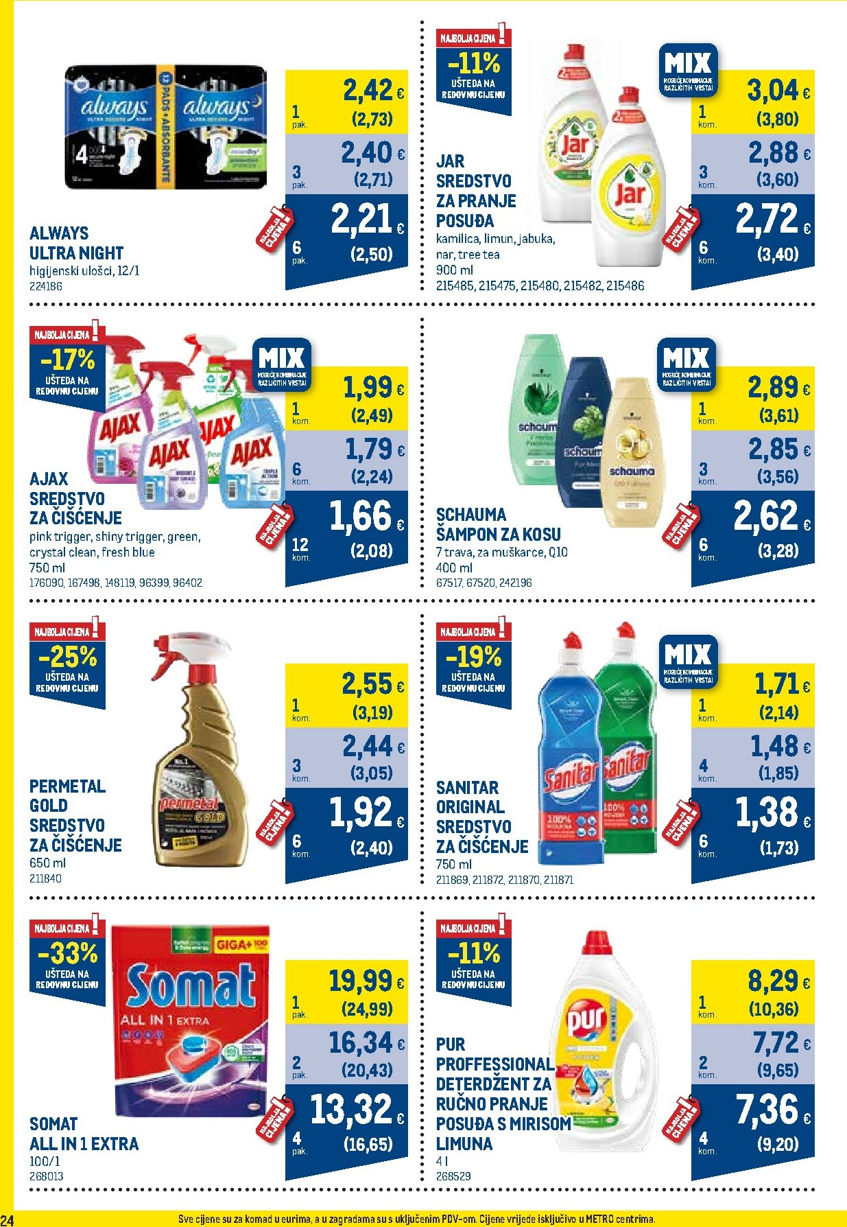 metro - Prelistajte katalog Metro - Profi cijena, vrijedi od 01.10. do 02.11. - page: 24