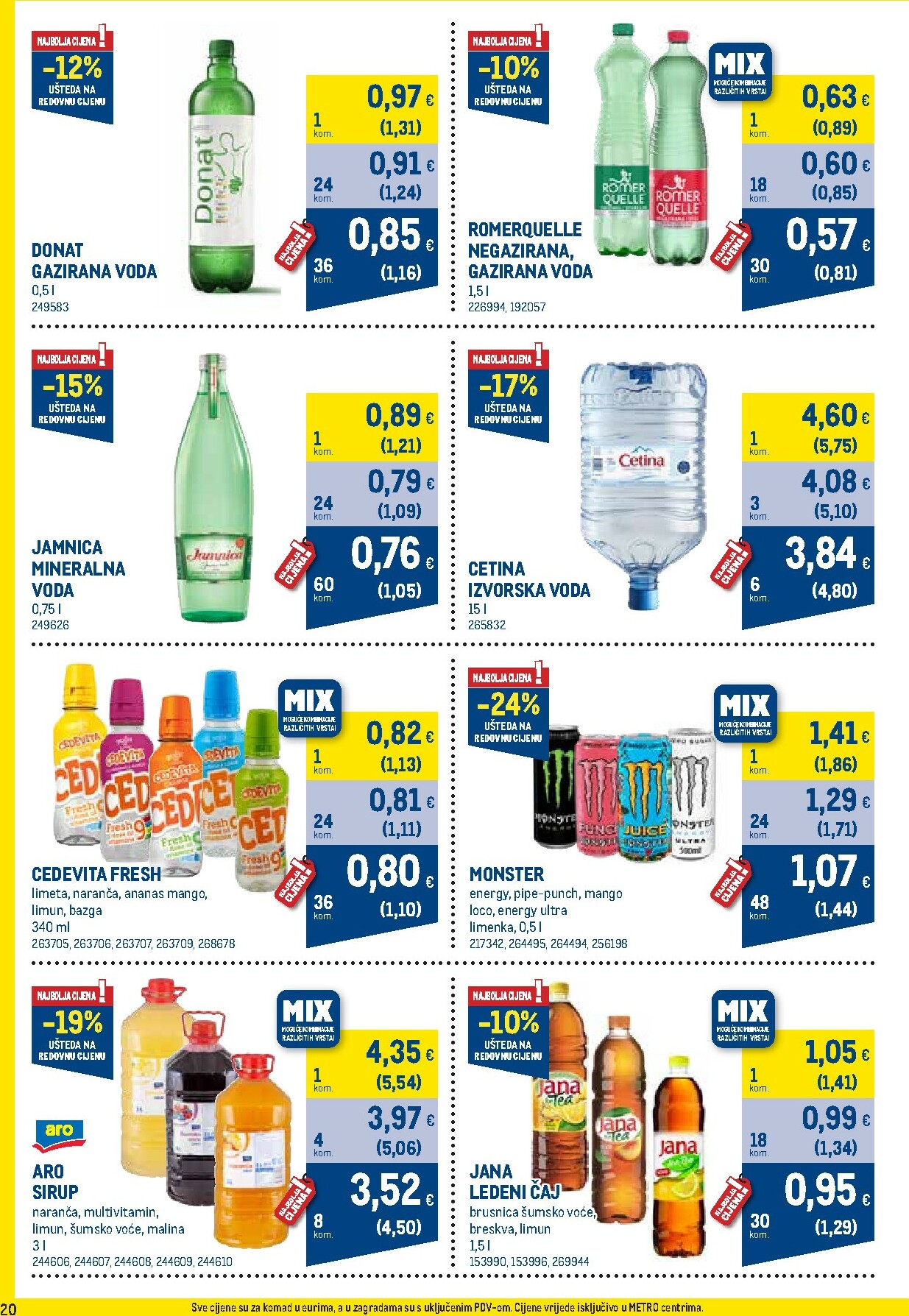 metro - Prelistajte katalog Metro - Profi cijena, vrijedi od 01.10. do 02.11. - page: 20