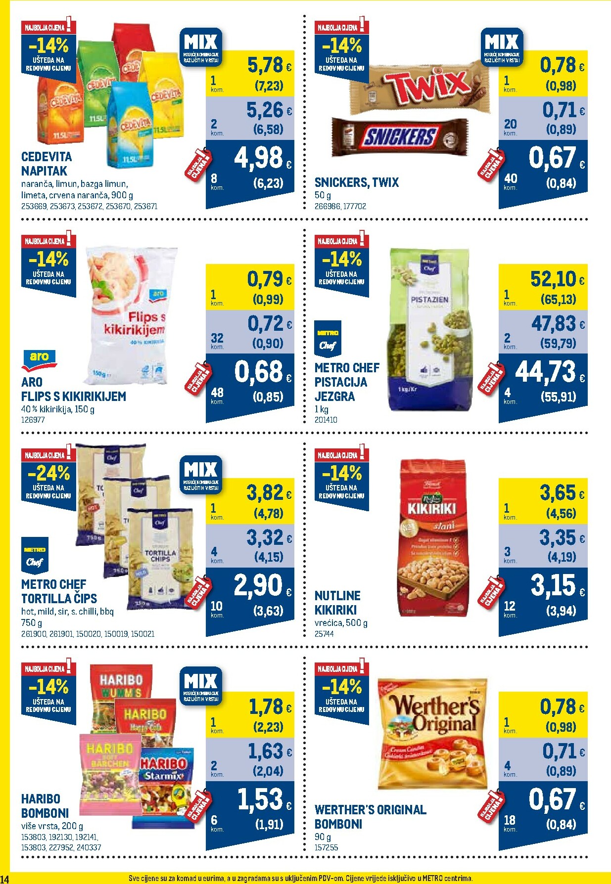 metro - Prelistajte katalog Metro - Profi cijena, vrijedi od 01.10. do 02.11. - page: 14