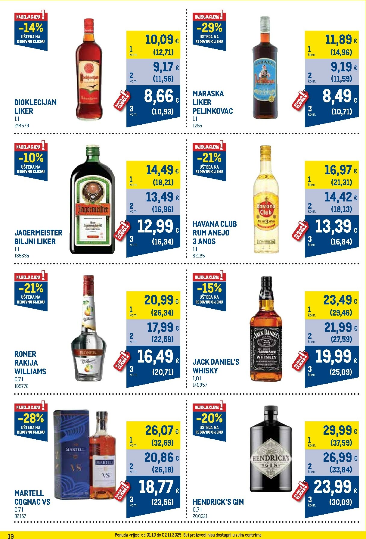 metro - Prelistajte katalog Metro - Profi cijena, vrijedi od 01.10. do 02.11. - page: 19