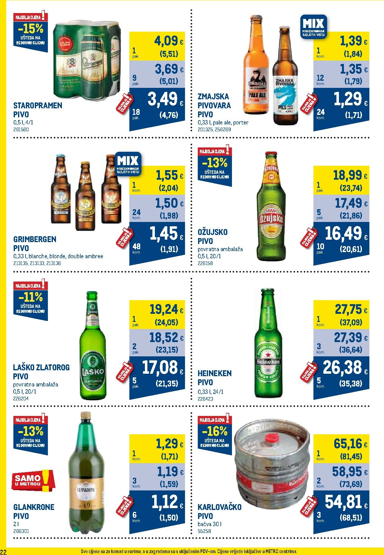 metro - Prelistajte katalog Metro - Profi cijena, vrijedi od 01.10. do 02.11. - page: 22