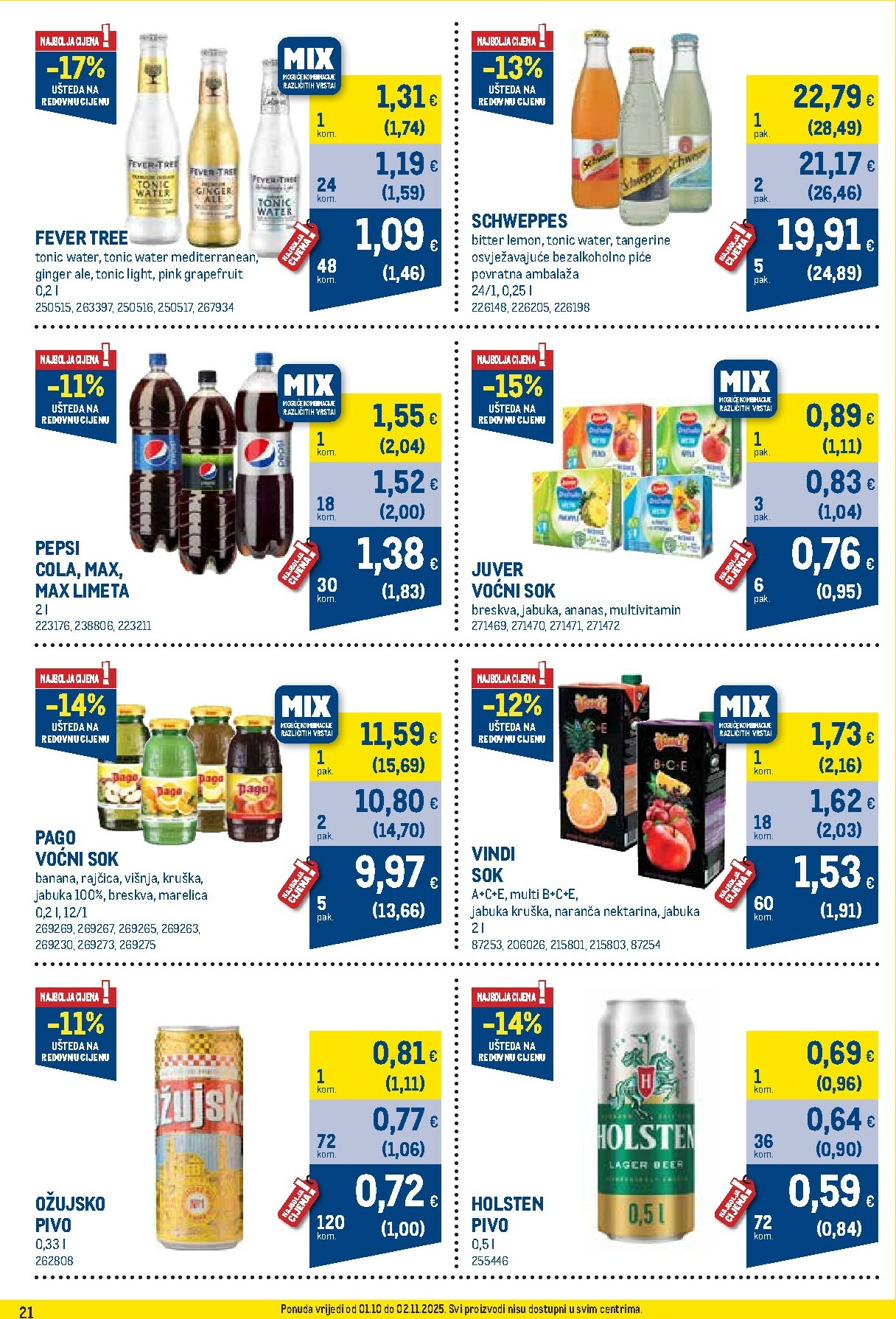 metro - Prelistajte katalog Metro - Profi cijena, vrijedi od 01.10. do 02.11. - page: 21