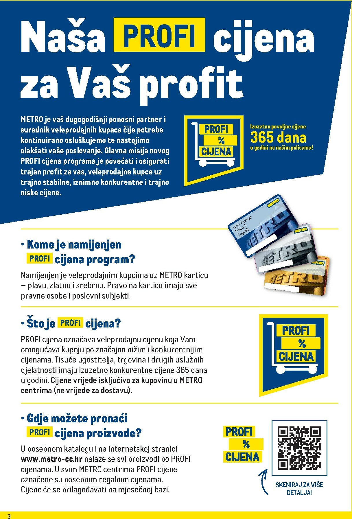 metro - Prelistajte katalog Metro - Profi cijena, vrijedi od 01.10. do 02.11. - page: 3