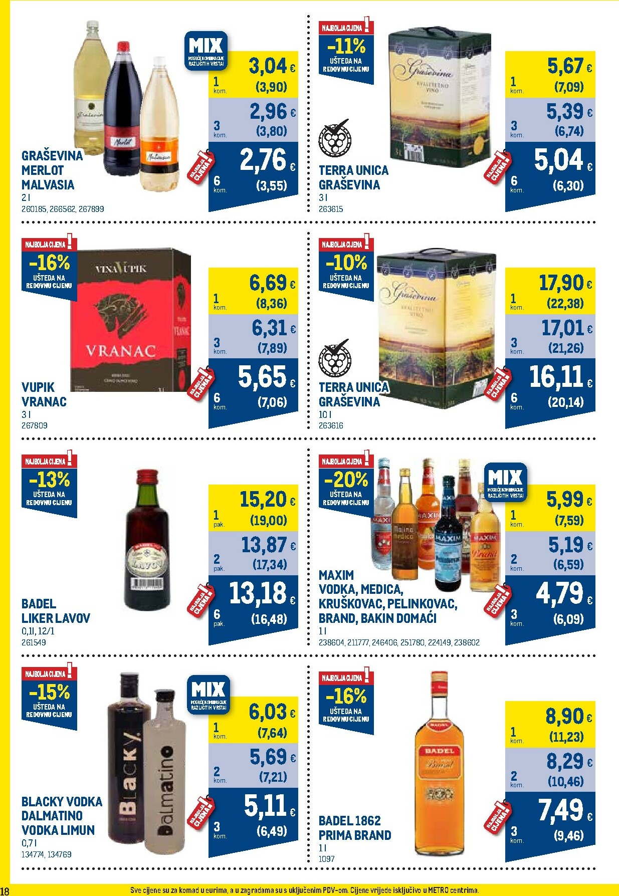 metro - Prelistajte katalog Metro - Profi cijena, vrijedi od 01.10. do 02.11. - page: 18