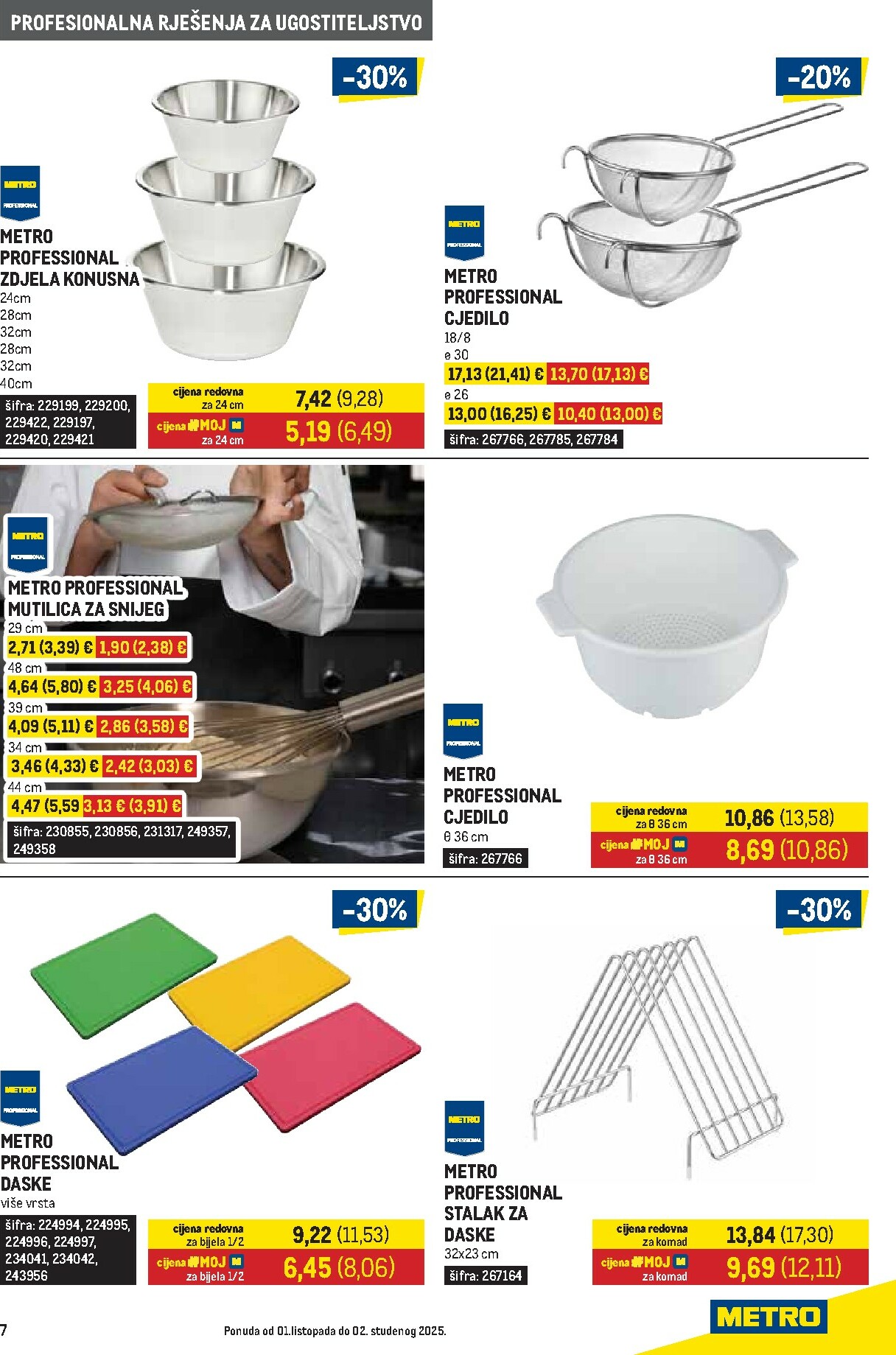 metro - Prelistajte katalog Metro - Gastro, vrijedi od 01.10. do 02.11. - page: 7