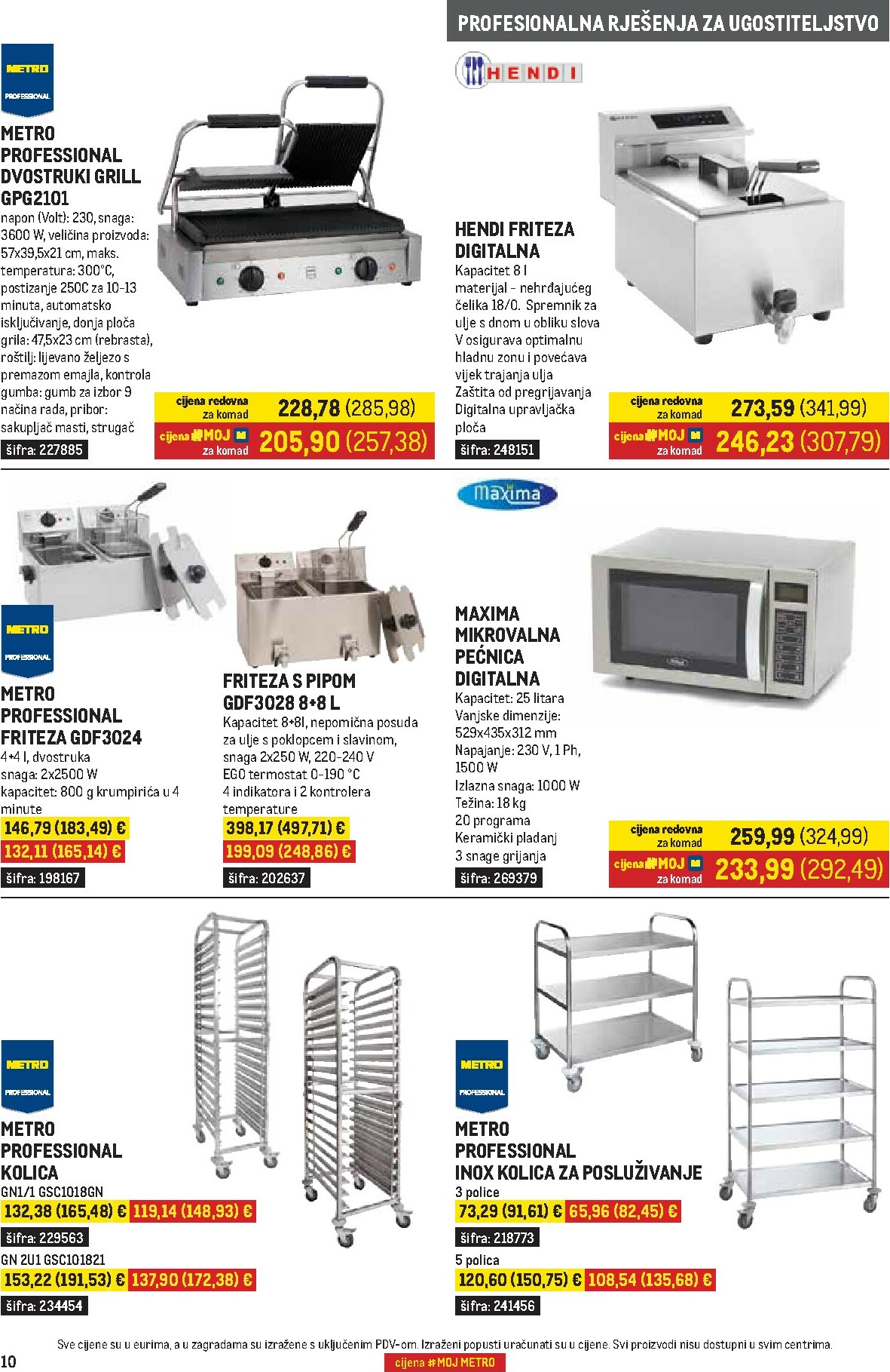 metro - Prelistajte katalog Metro - Gastro, vrijedi od 01.10. do 02.11. - page: 10