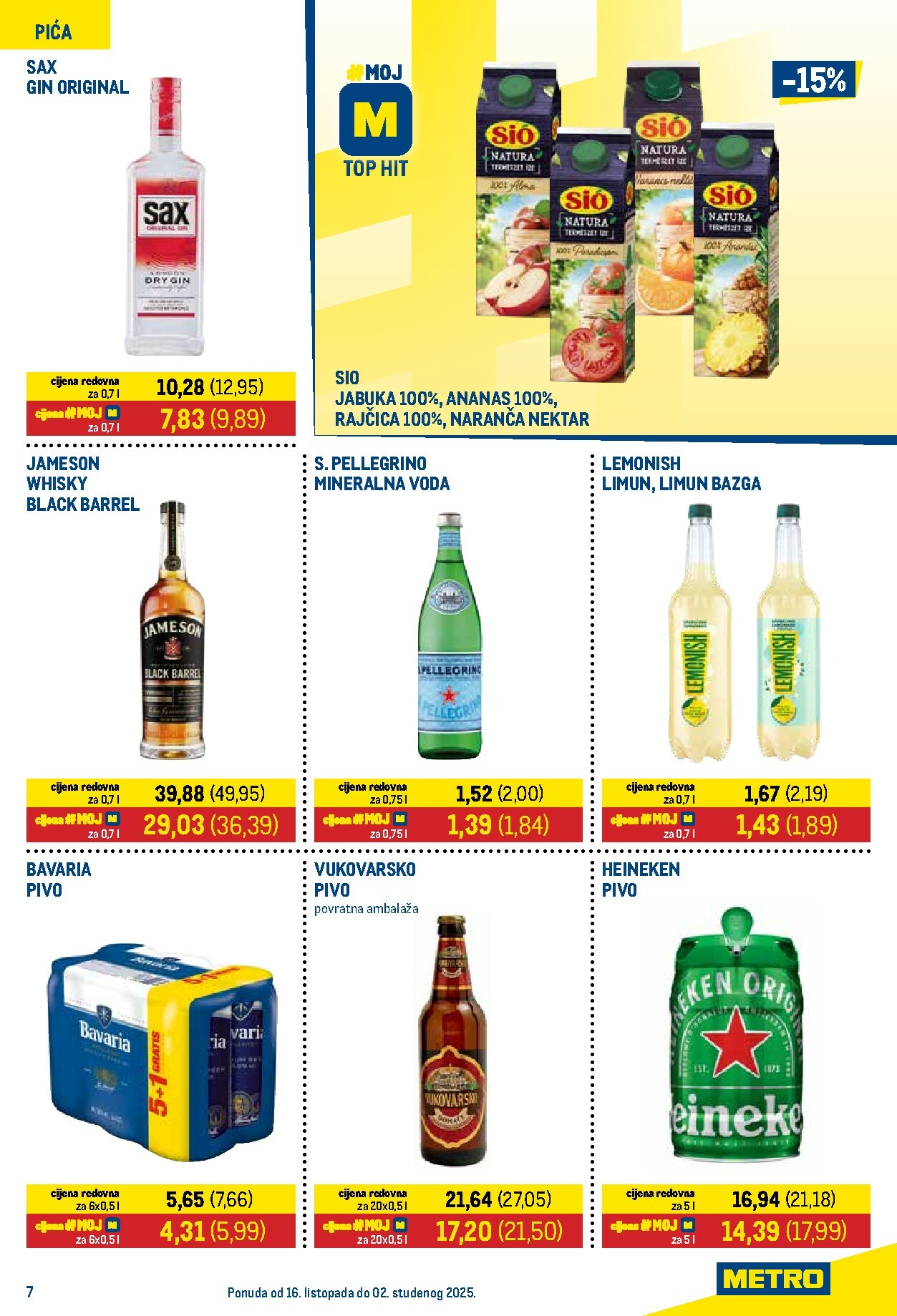 metro - Prelistajte katalog Metro - Prehrana i neprehrana, vrijedi od 16.10. do 02.11. - page: 7