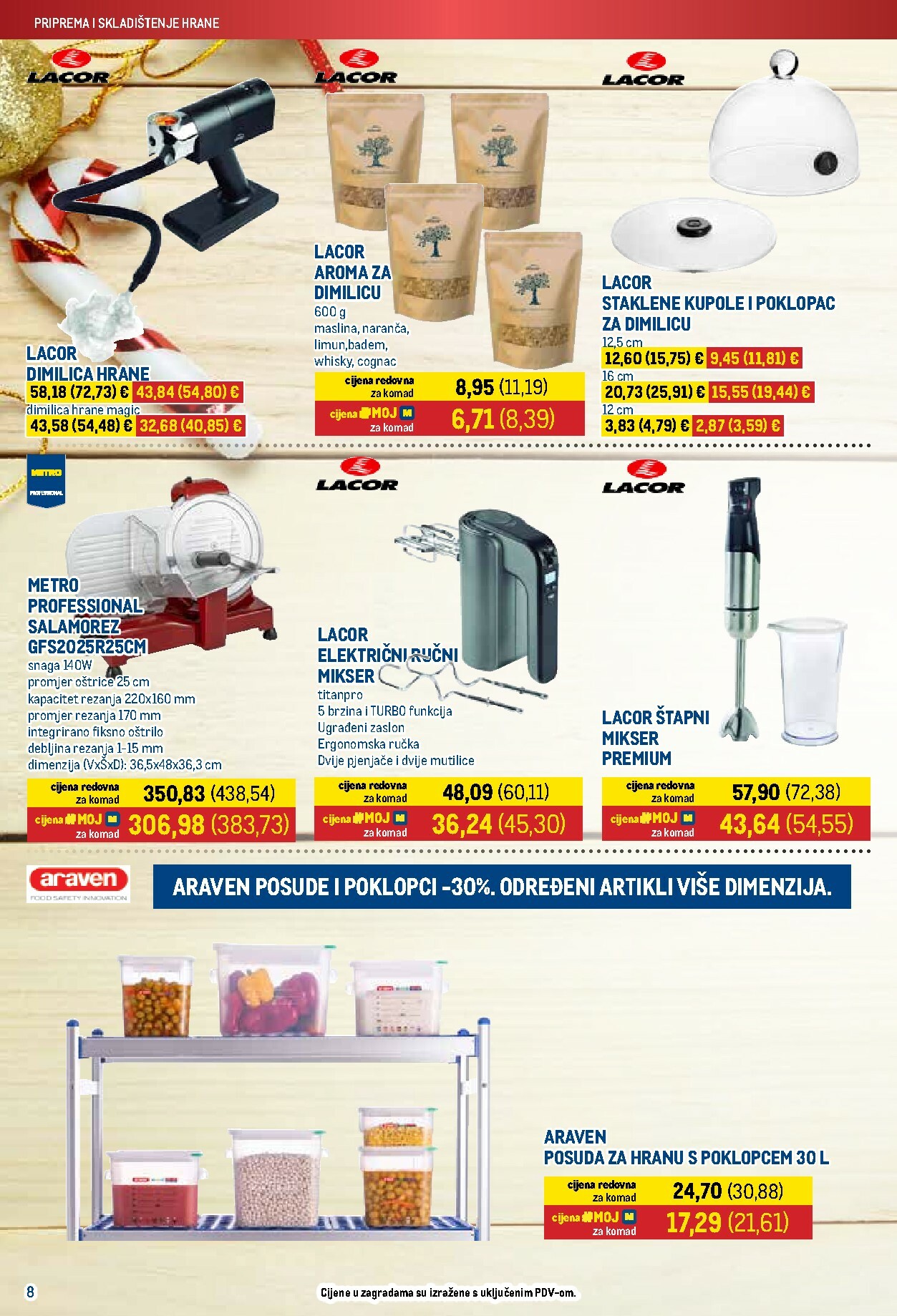 metro - Prelistajte katalog Metro - Adventna ponuda ugostiteljske opreme, vrijedi od 16.10. do 31.12. - page: 8