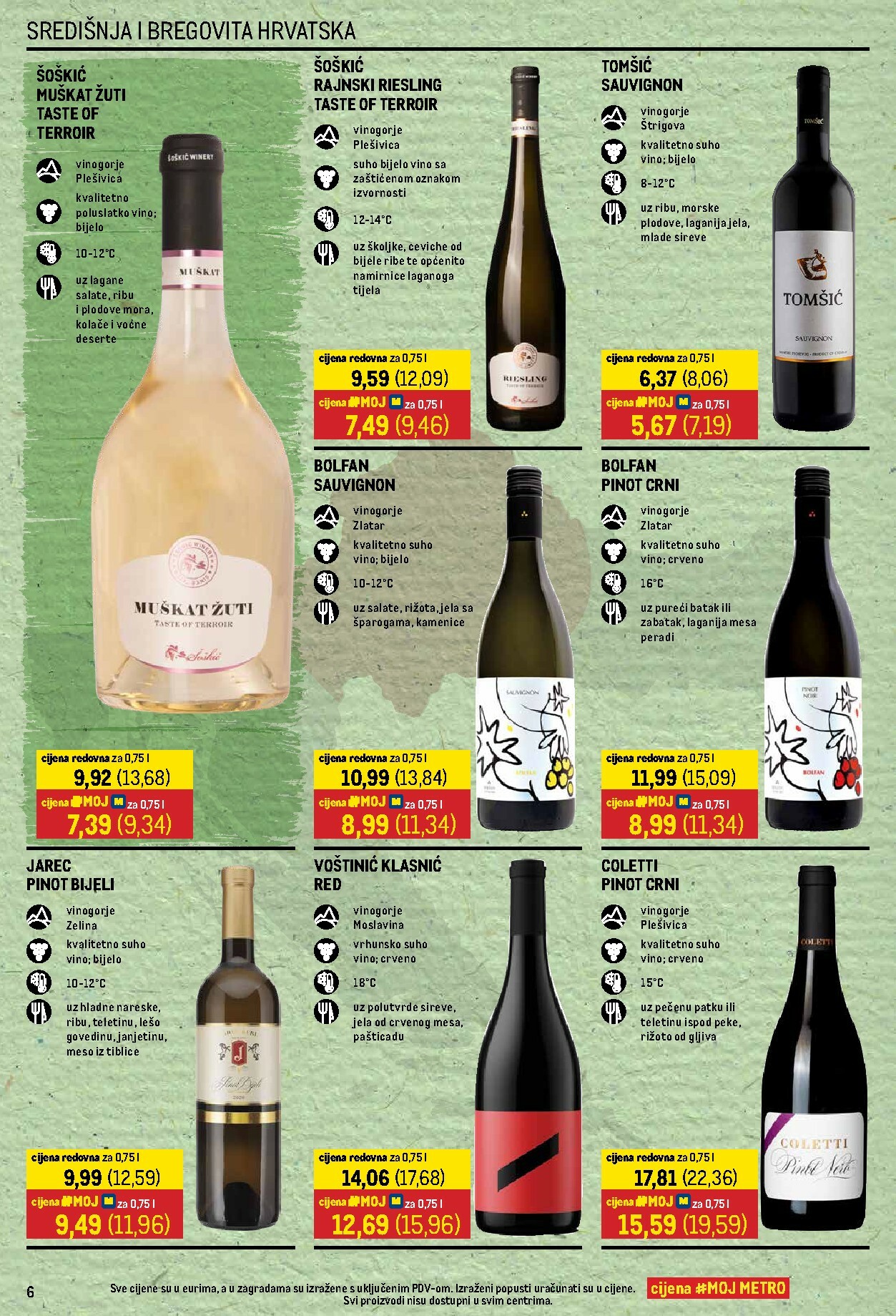 metro - Prelistajte katalog Metro - Vino - 2025, vrijedi od 16.10. do 16.11. - page: 6