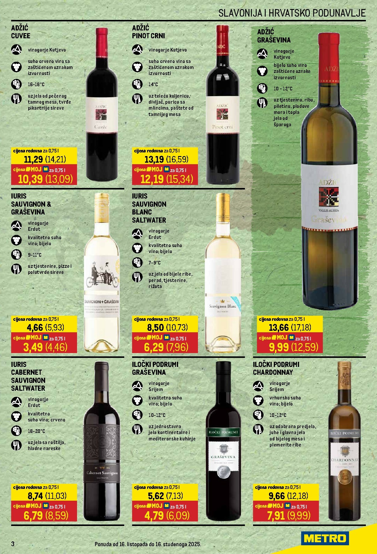 metro - Prelistajte katalog Metro - Vino - 2025, vrijedi od 16.10. do 16.11. - page: 3