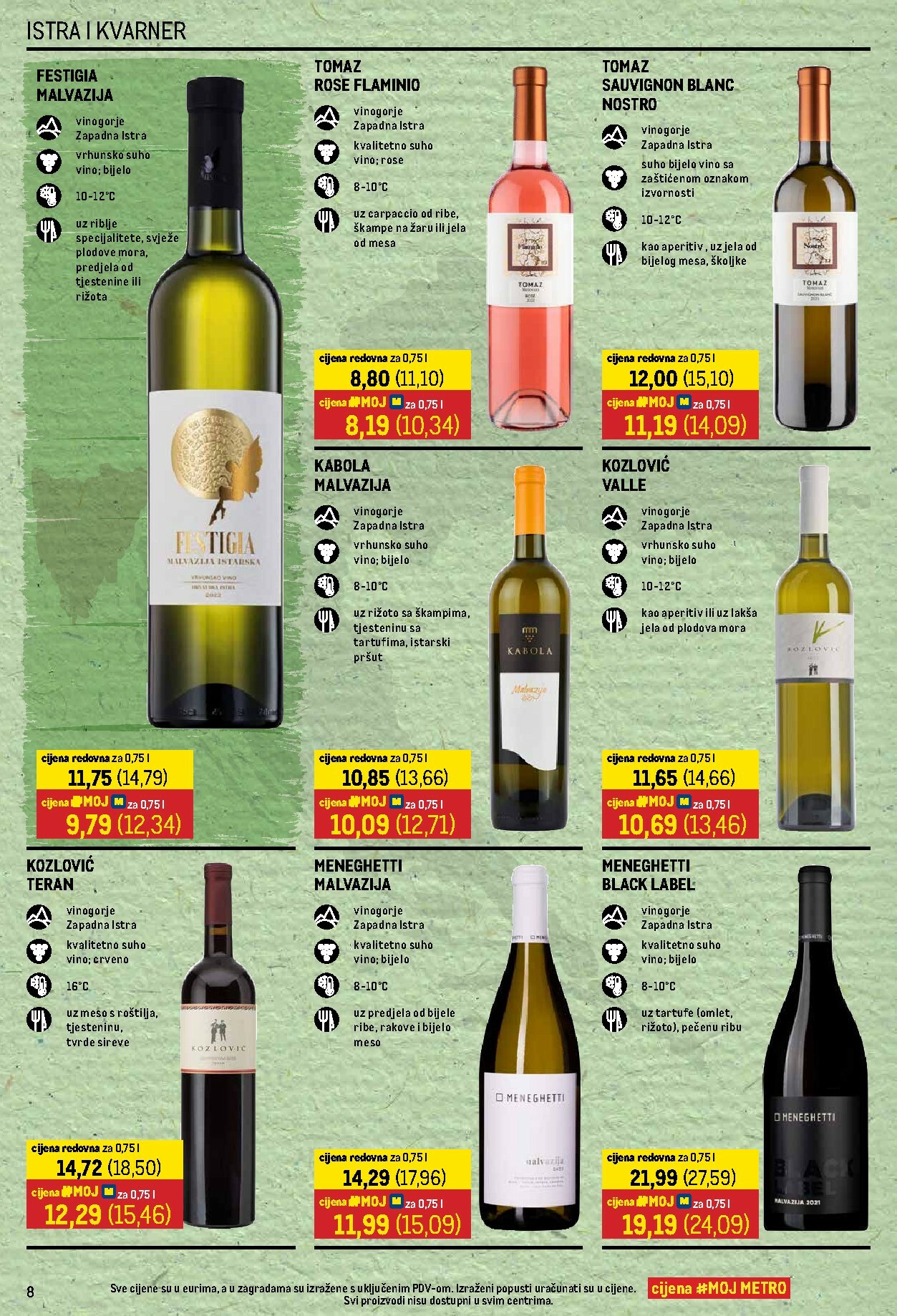metro - Prelistajte katalog Metro - Vino - 2025, vrijedi od 16.10. do 16.11. - page: 8