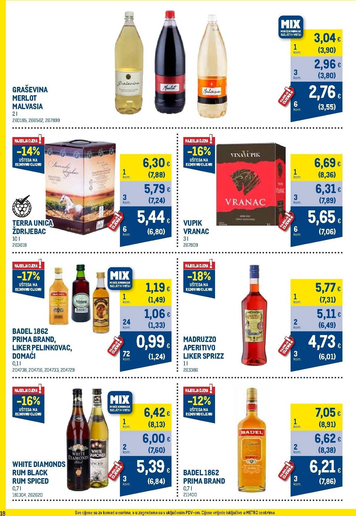 metro - Prelistajte katalog Metro - Profi cijena, vrijedi od 03.11. do 30.11. - page: 18