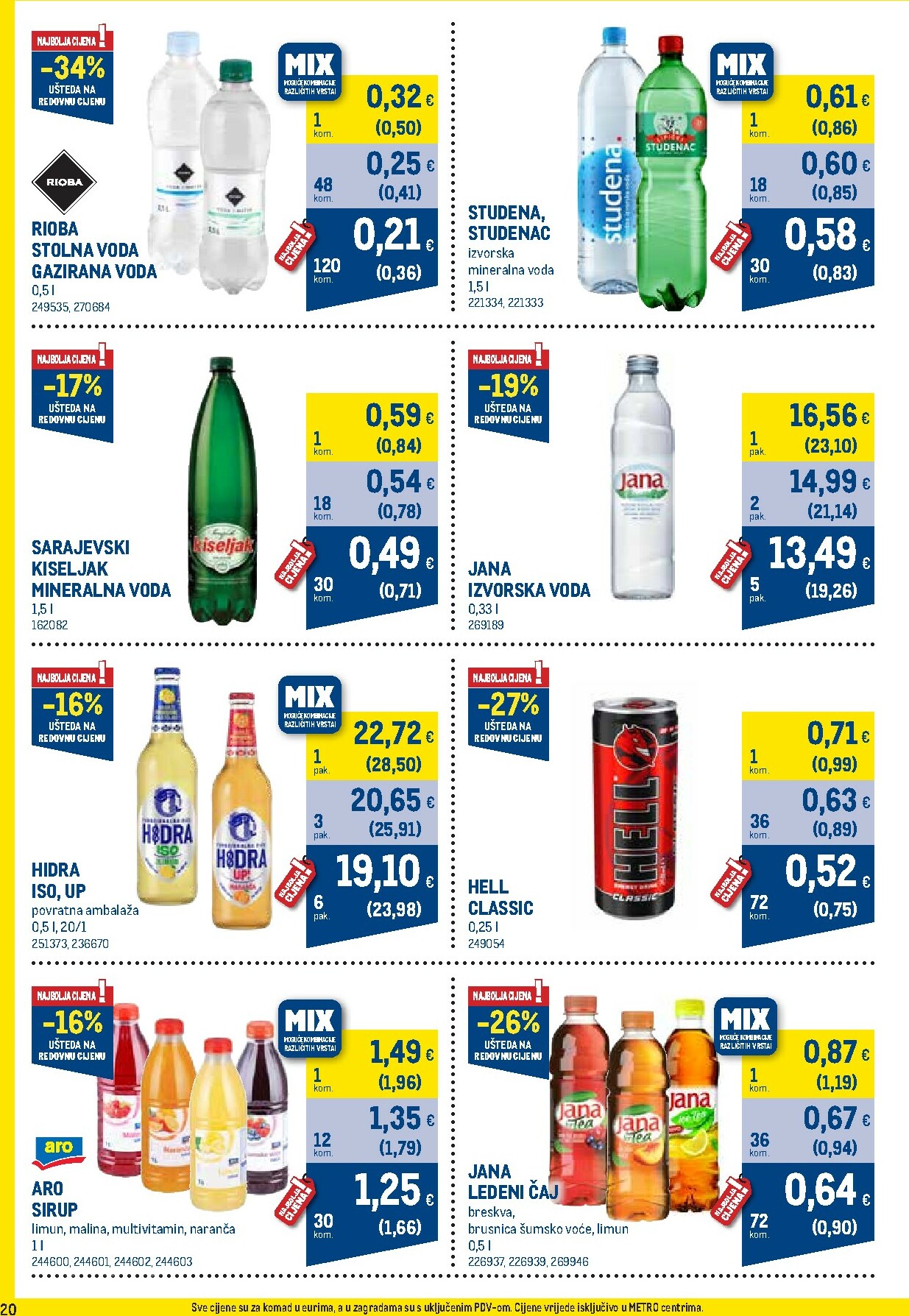 metro - Prelistajte katalog Metro - Profi cijena, vrijedi od 03.11. do 30.11. - page: 20