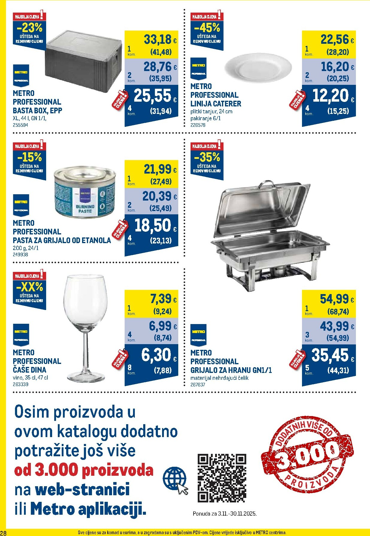 metro - Prelistajte katalog Metro - Profi cijena, vrijedi od 03.11. do 30.11. - page: 28