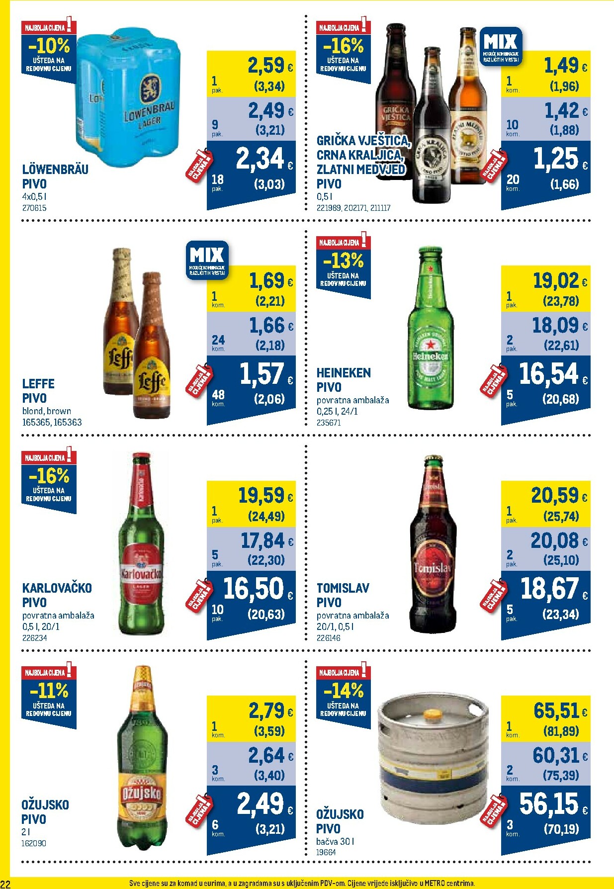 metro - Prelistajte katalog Metro - Profi cijena, vrijedi od 03.11. do 30.11. - page: 22