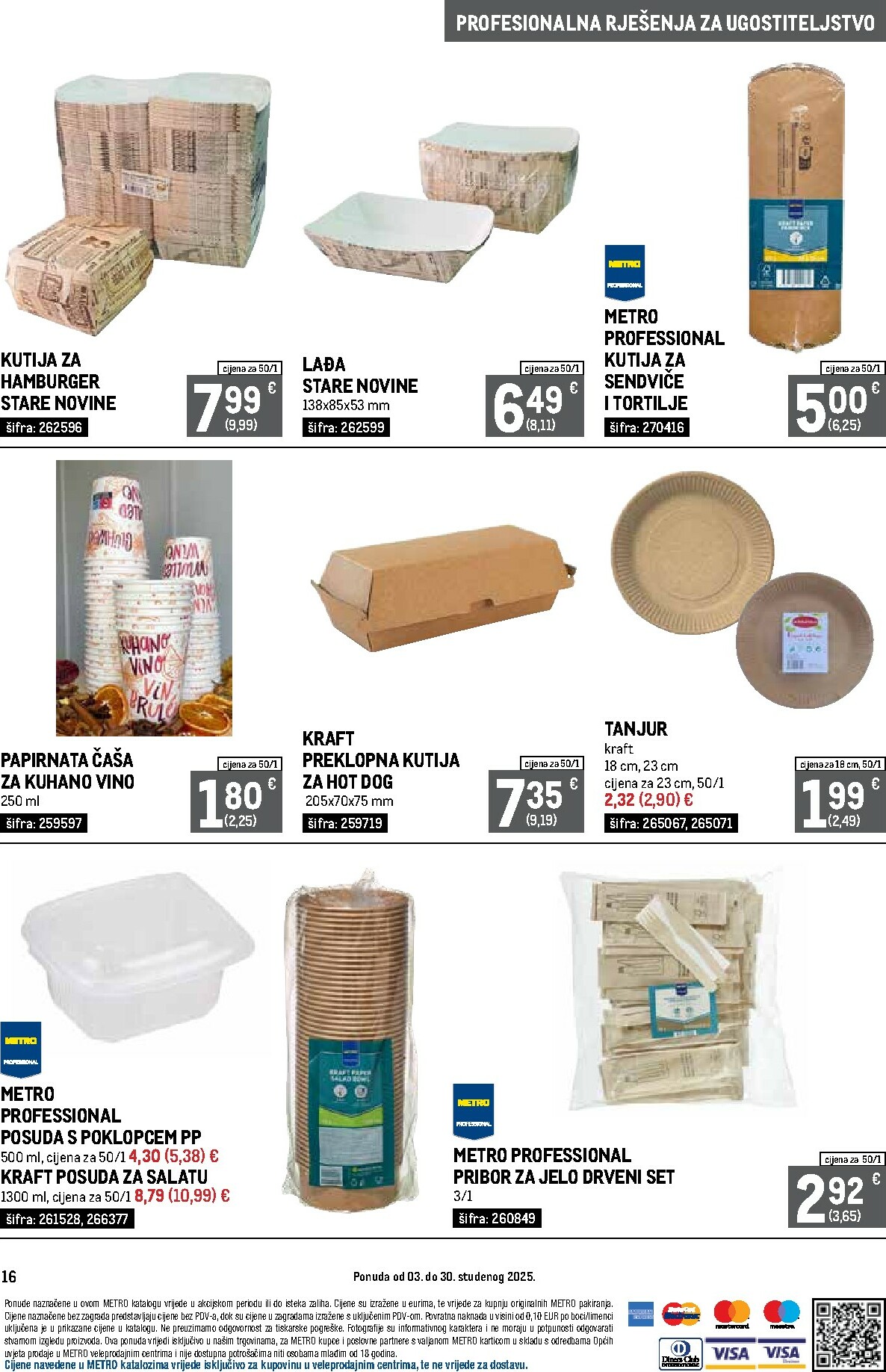 metro - Prelistajte katalog Metro - Profesionalna rješenja za ugostiteljstvo, vrijedi od 03.11. do 30.11. - page: 16