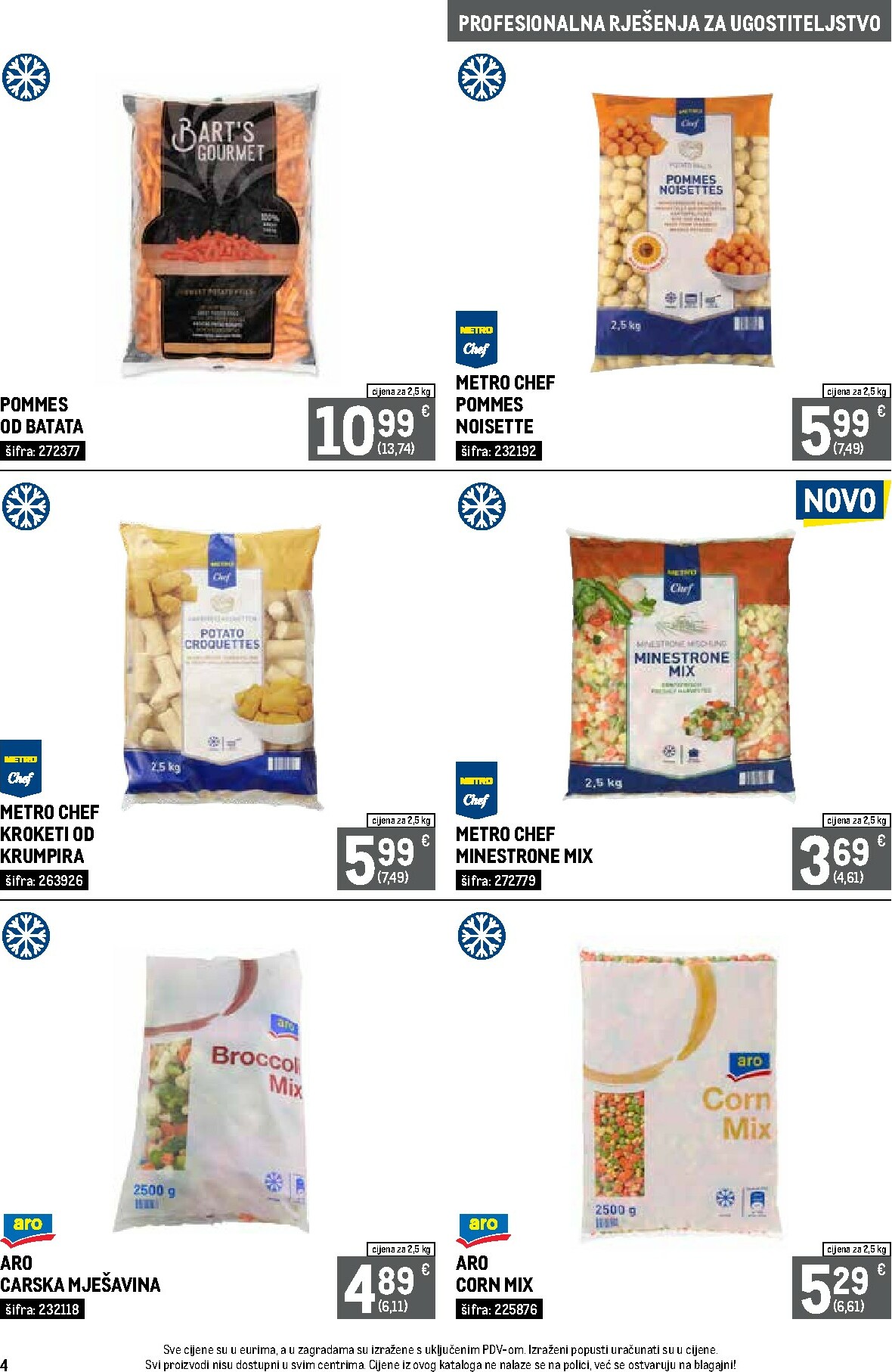 metro - Prelistajte katalog Metro - Profesionalna rješenja za ugostiteljstvo, vrijedi od 03.11. do 30.11. - page: 4