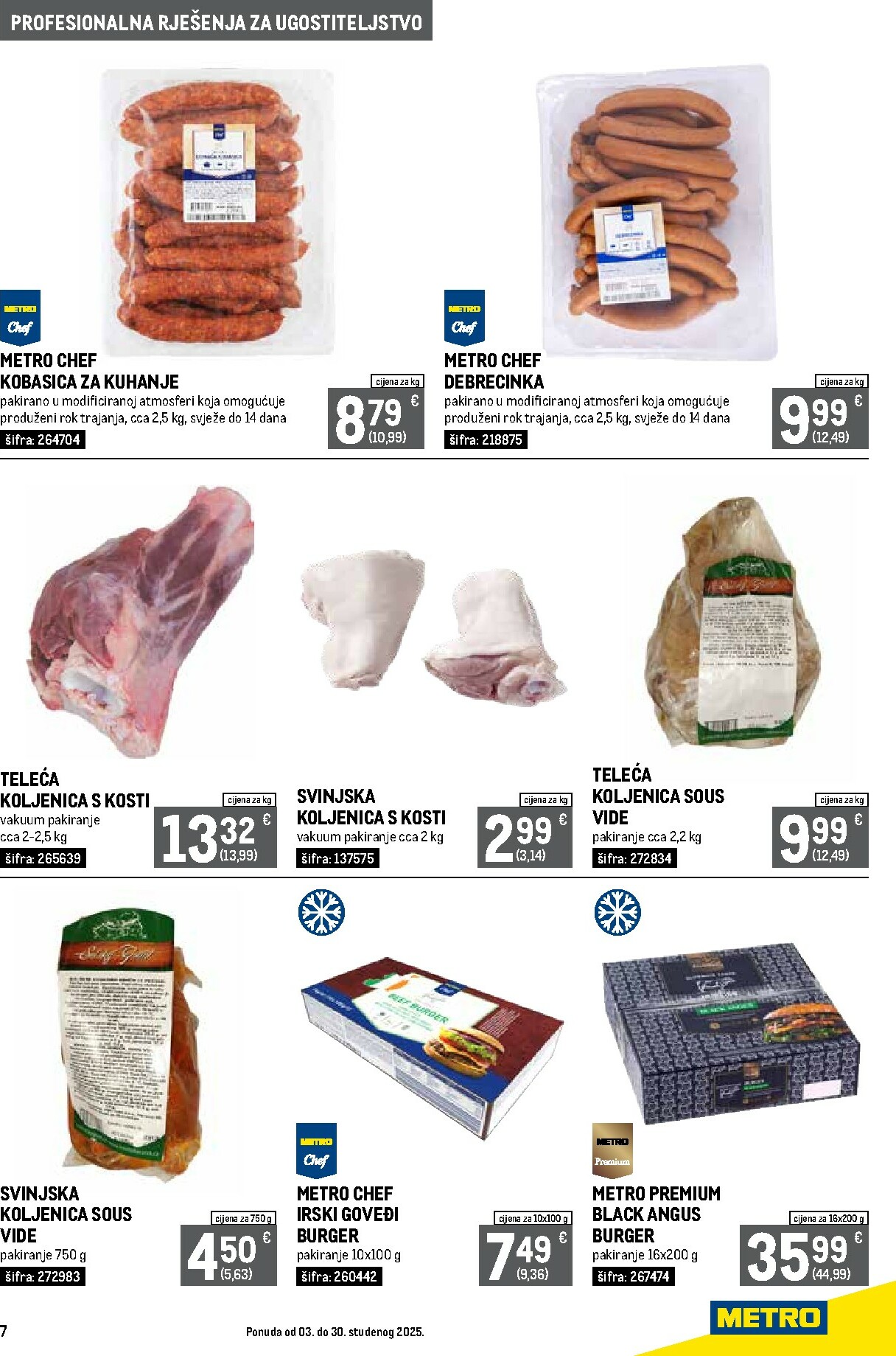 metro - Prelistajte katalog Metro - Profesionalna rješenja za ugostiteljstvo, vrijedi od 03.11. do 30.11. - page: 7