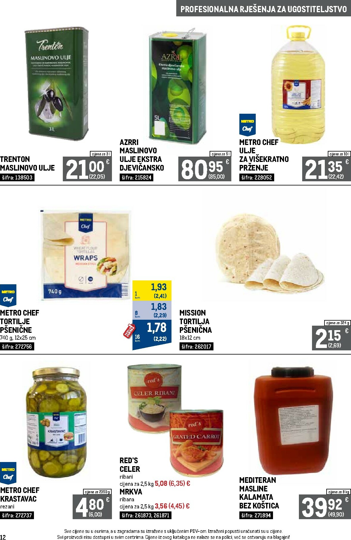 metro - Prelistajte katalog Metro - Profesionalna rješenja za ugostiteljstvo, vrijedi od 03.11. do 30.11. - page: 12