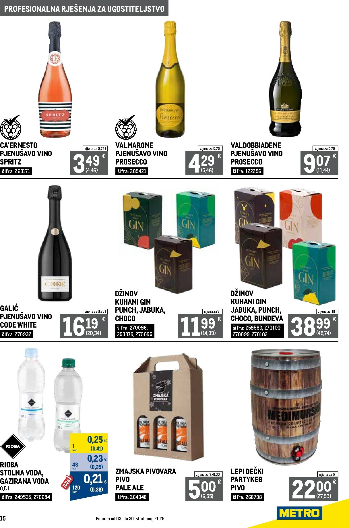 metro - Prelistajte katalog Metro - Profesionalna rješenja za ugostiteljstvo, vrijedi od 03.11. do 30.11. - page: 15