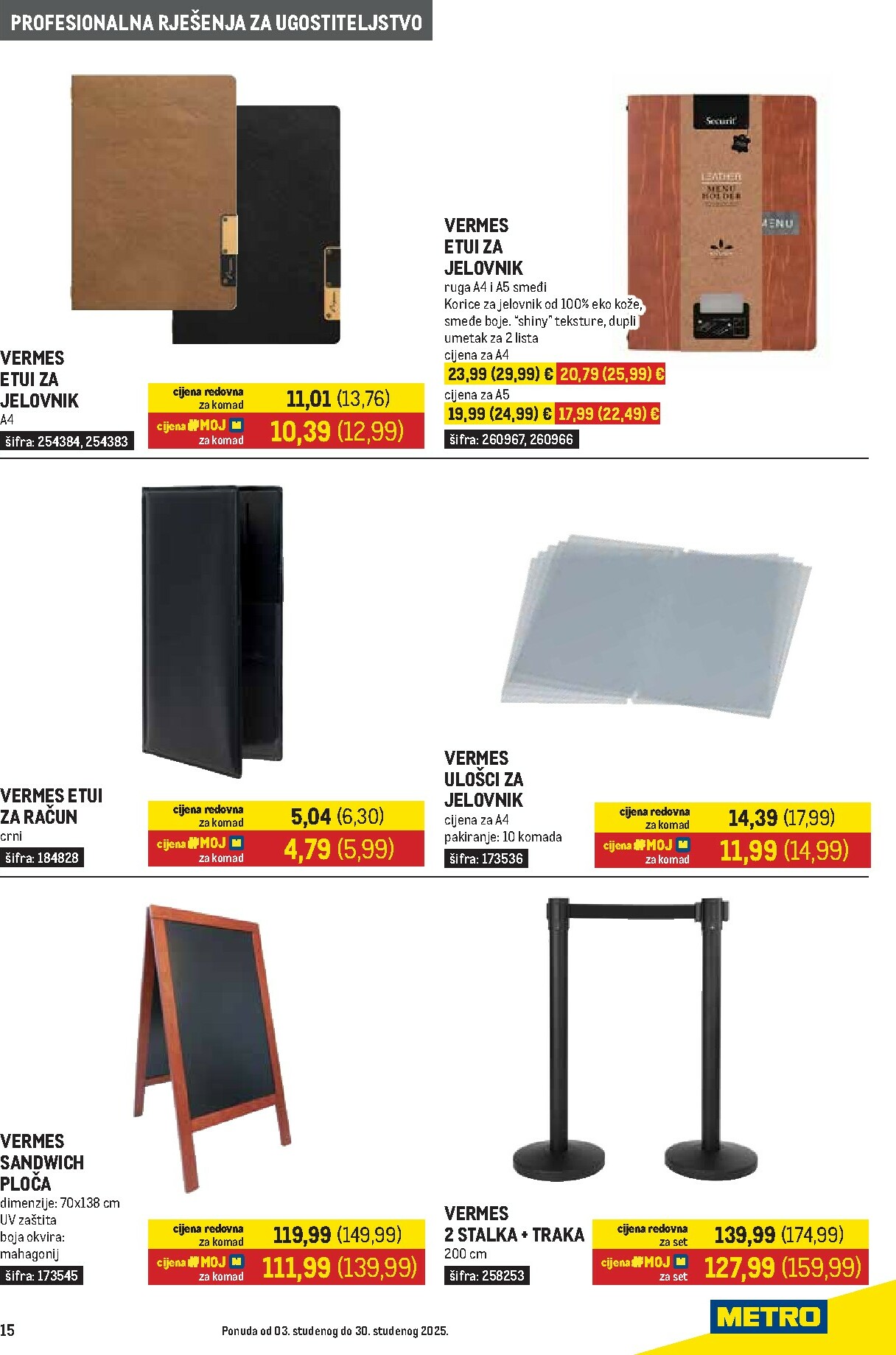 metro - Prelistajte katalog Metro - Gastro, vrijedi od 03.11. do 30.11. - page: 15