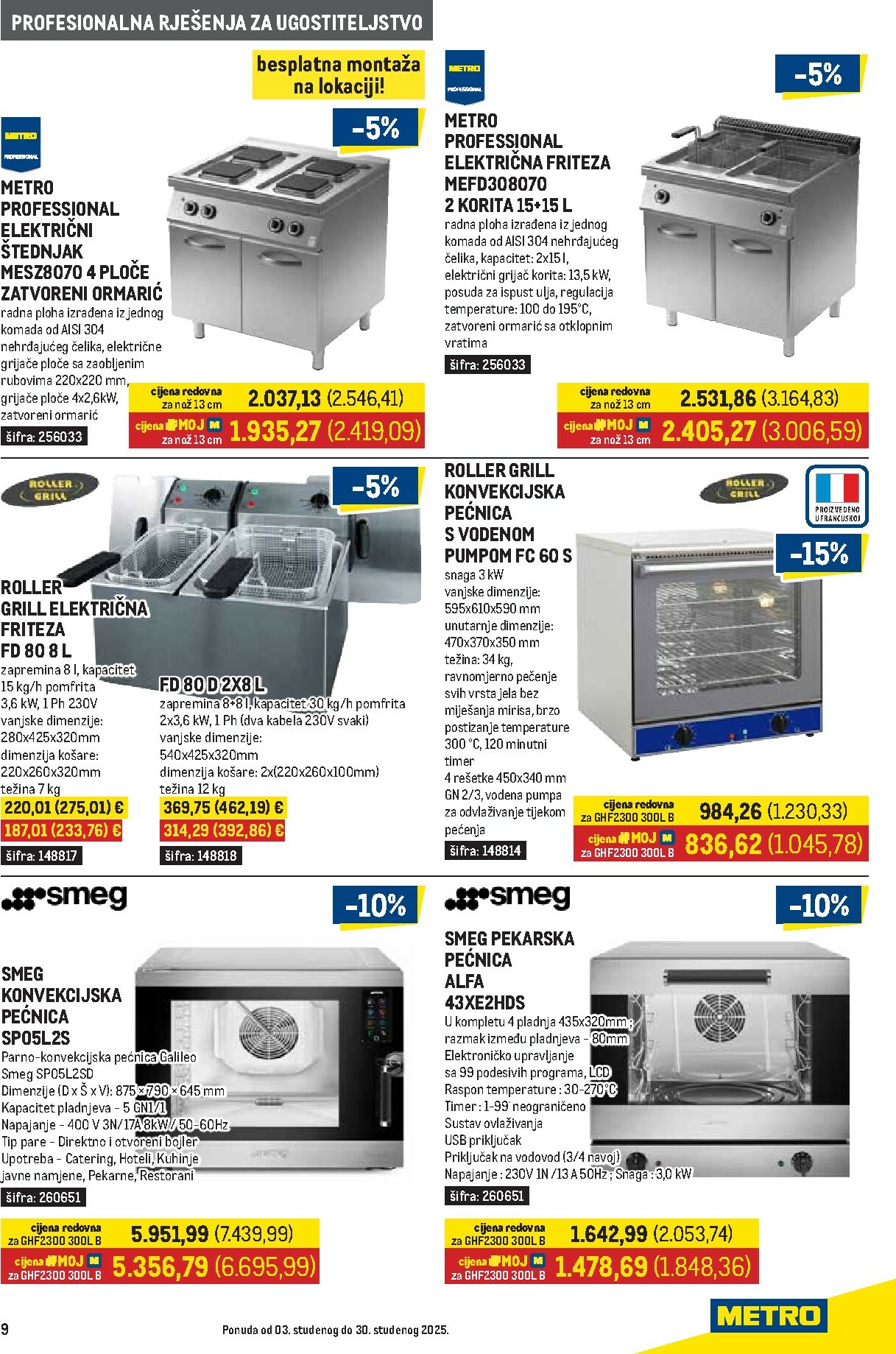 metro - Prelistajte katalog Metro - Gastro, vrijedi od 03.11. do 30.11. - page: 9