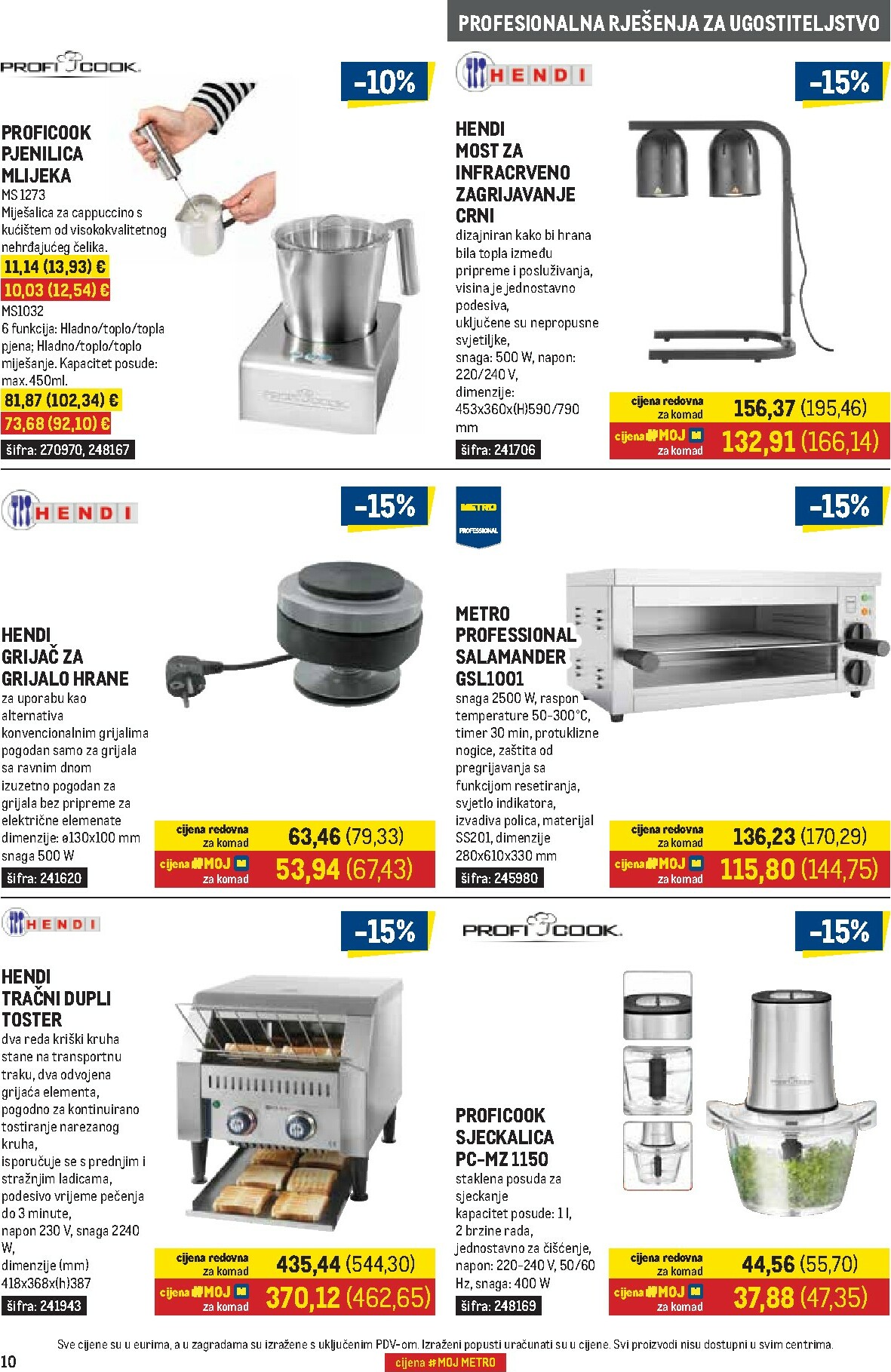 metro - Prelistajte katalog Metro - Gastro, vrijedi od 03.11. do 30.11. - page: 10