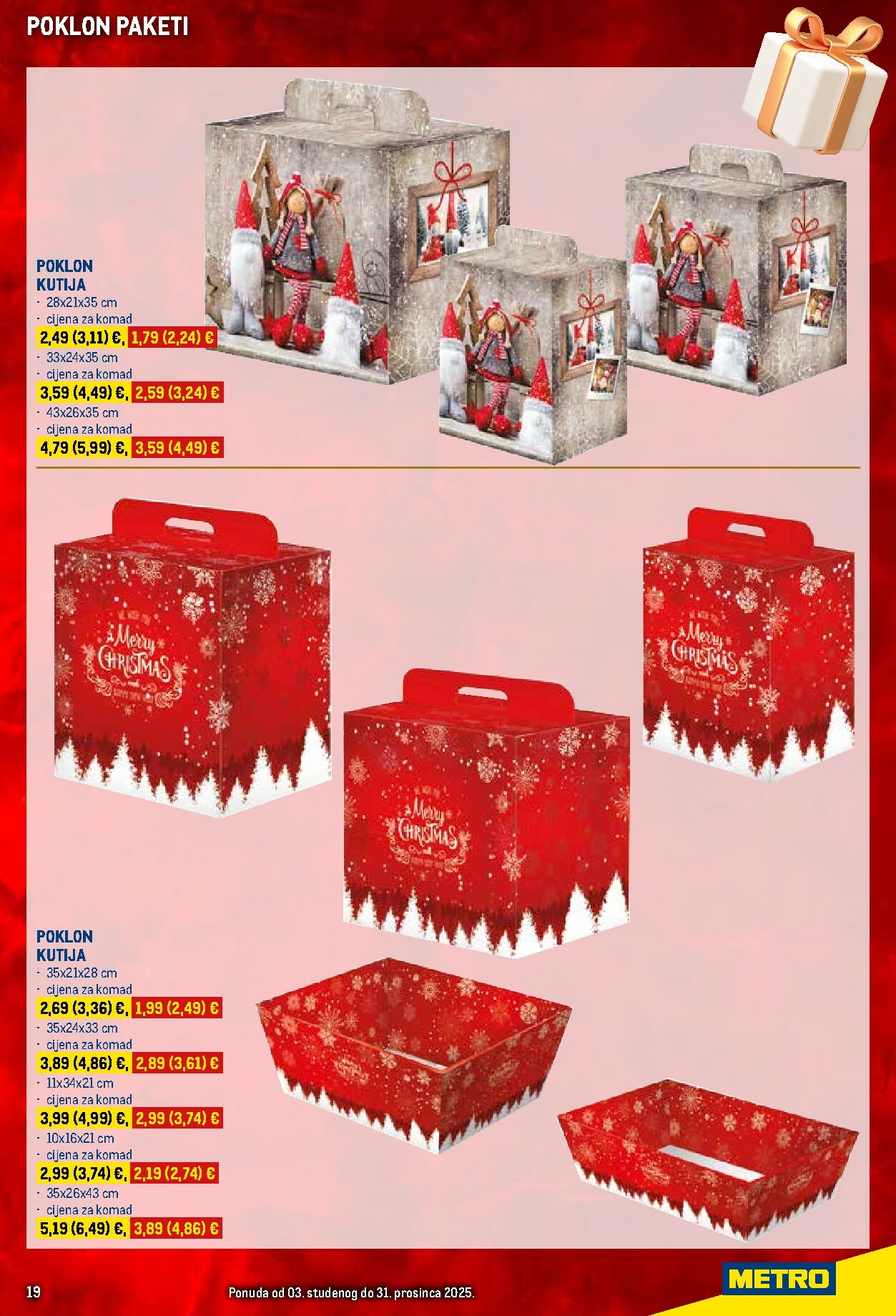 metro - Prelistajte katalog Metro - Poklon ideje, vrijedi od 03.11. do 31.12. - page: 19