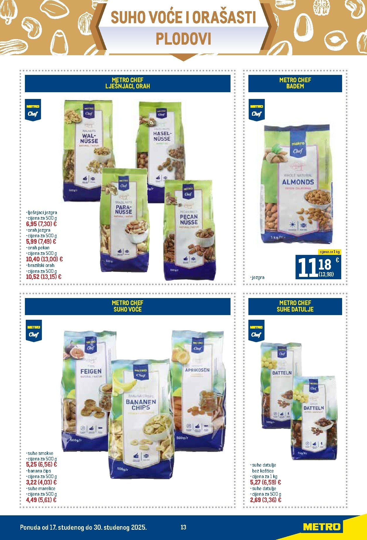 metro - Prelistajte katalog Metro - Tri kulinarska znalca, vrijedi od 17.11. do 30.11. - page: 13