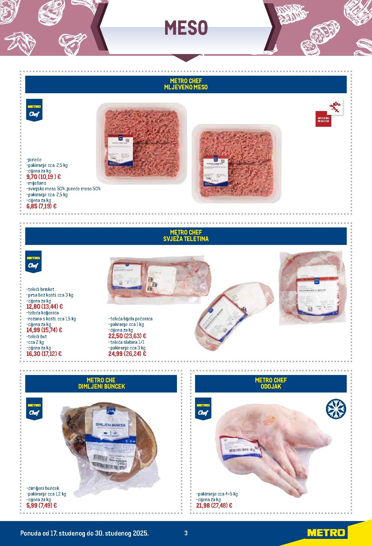 metro - Prelistajte katalog Metro - Tri kulinarska znalca, vrijedi od 17.11. do 30.11. - page: 3