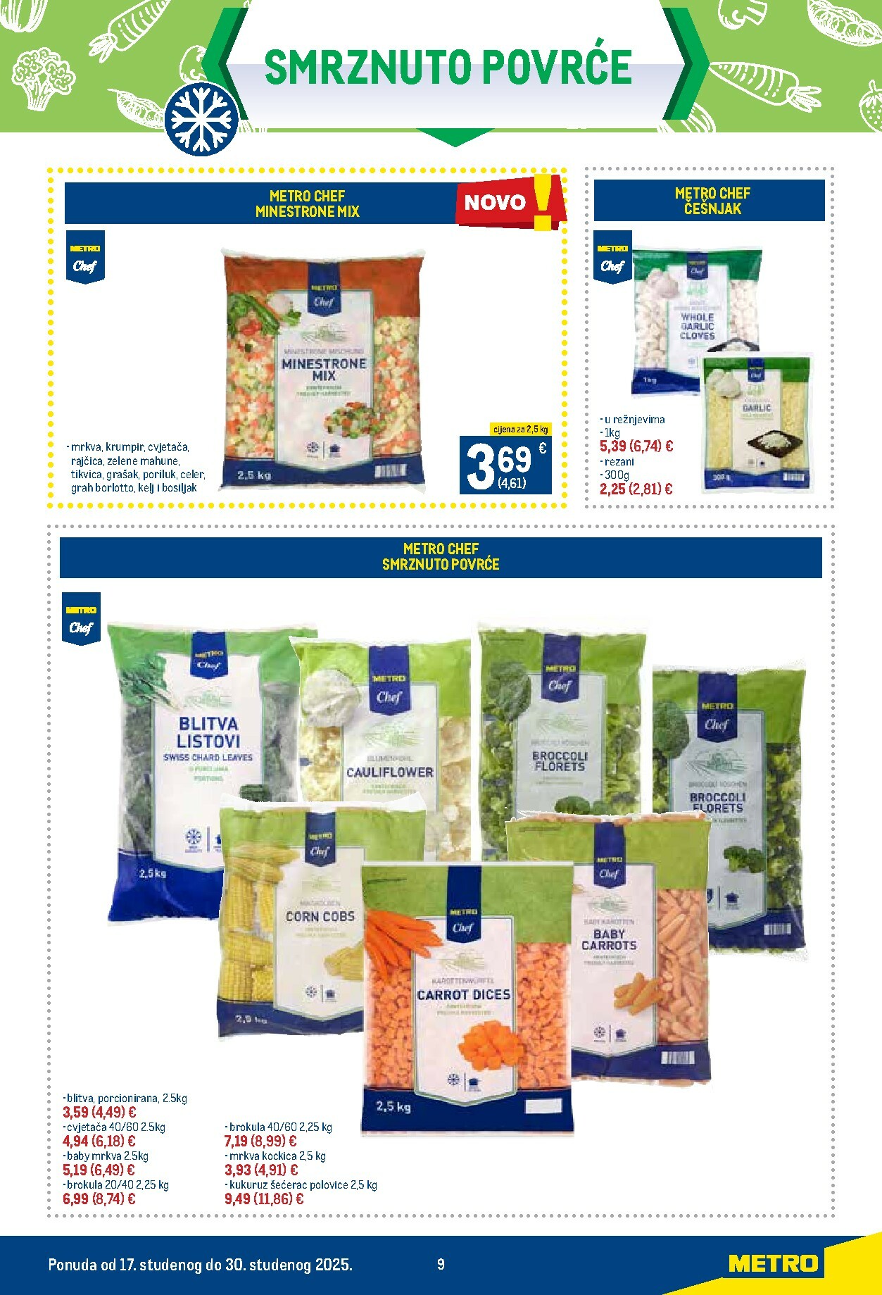 metro - Prelistajte katalog Metro - Tri kulinarska znalca, vrijedi od 17.11. do 30.11. - page: 9