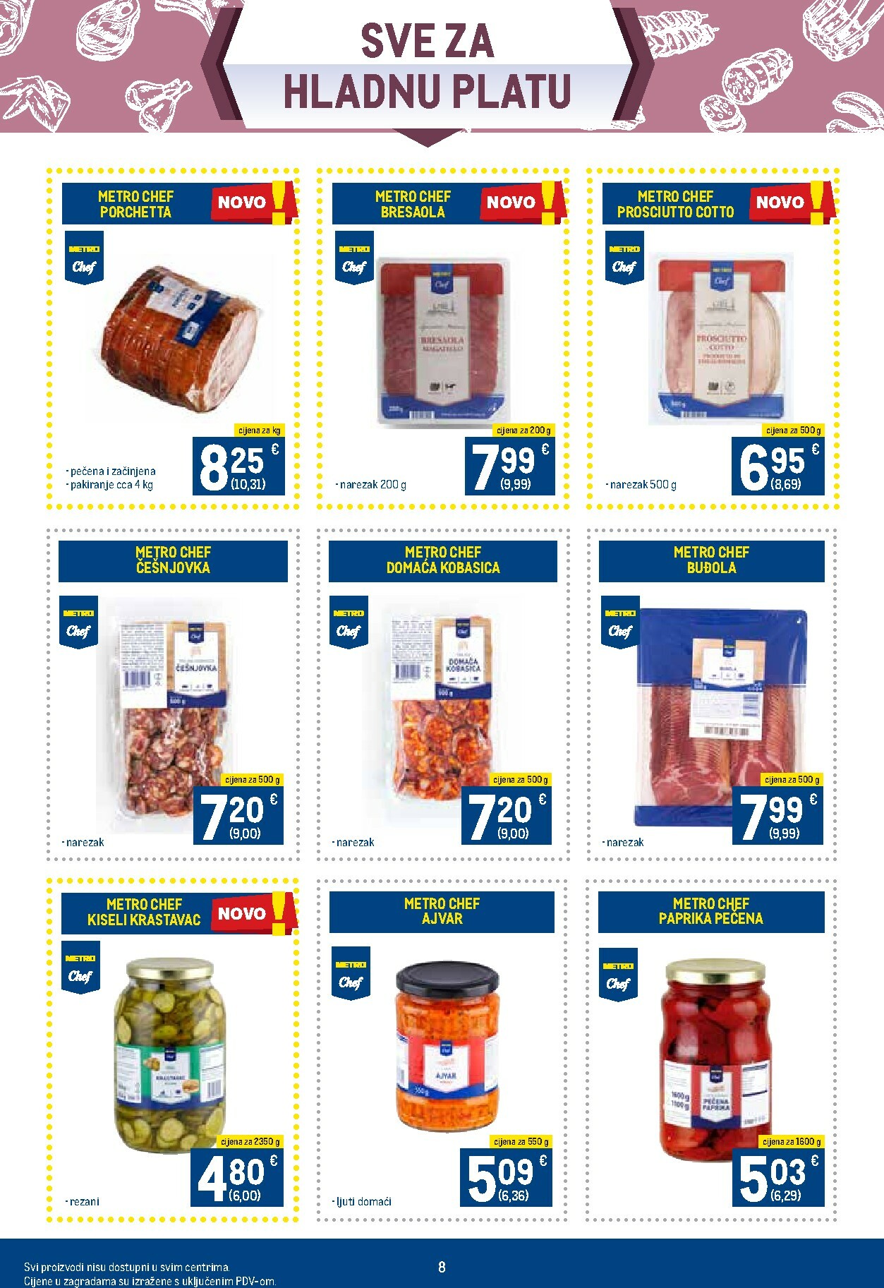 metro - Prelistajte katalog Metro - Tri kulinarska znalca, vrijedi od 17.11. do 30.11. - page: 8