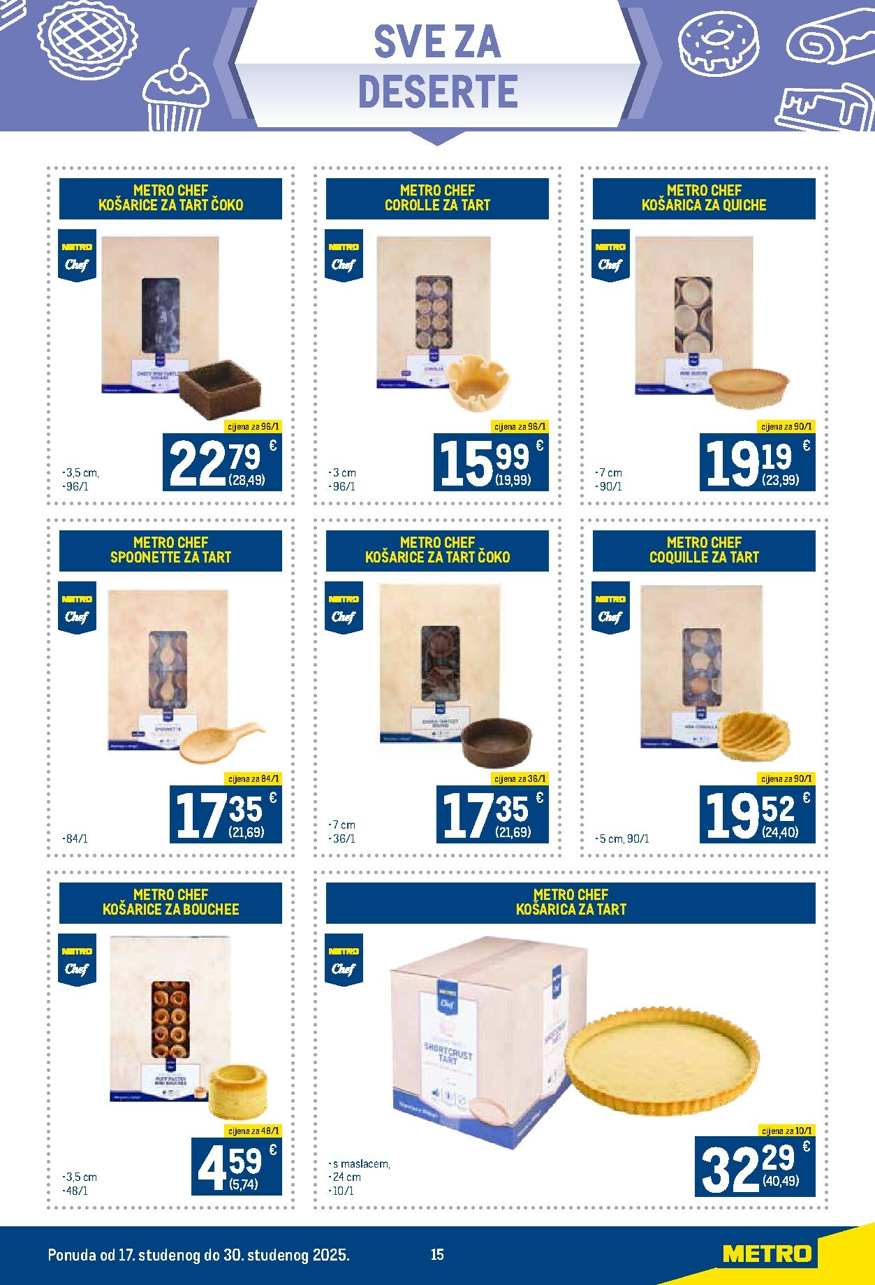 metro - Prelistajte katalog Metro - Tri kulinarska znalca, vrijedi od 17.11. do 30.11. - page: 15