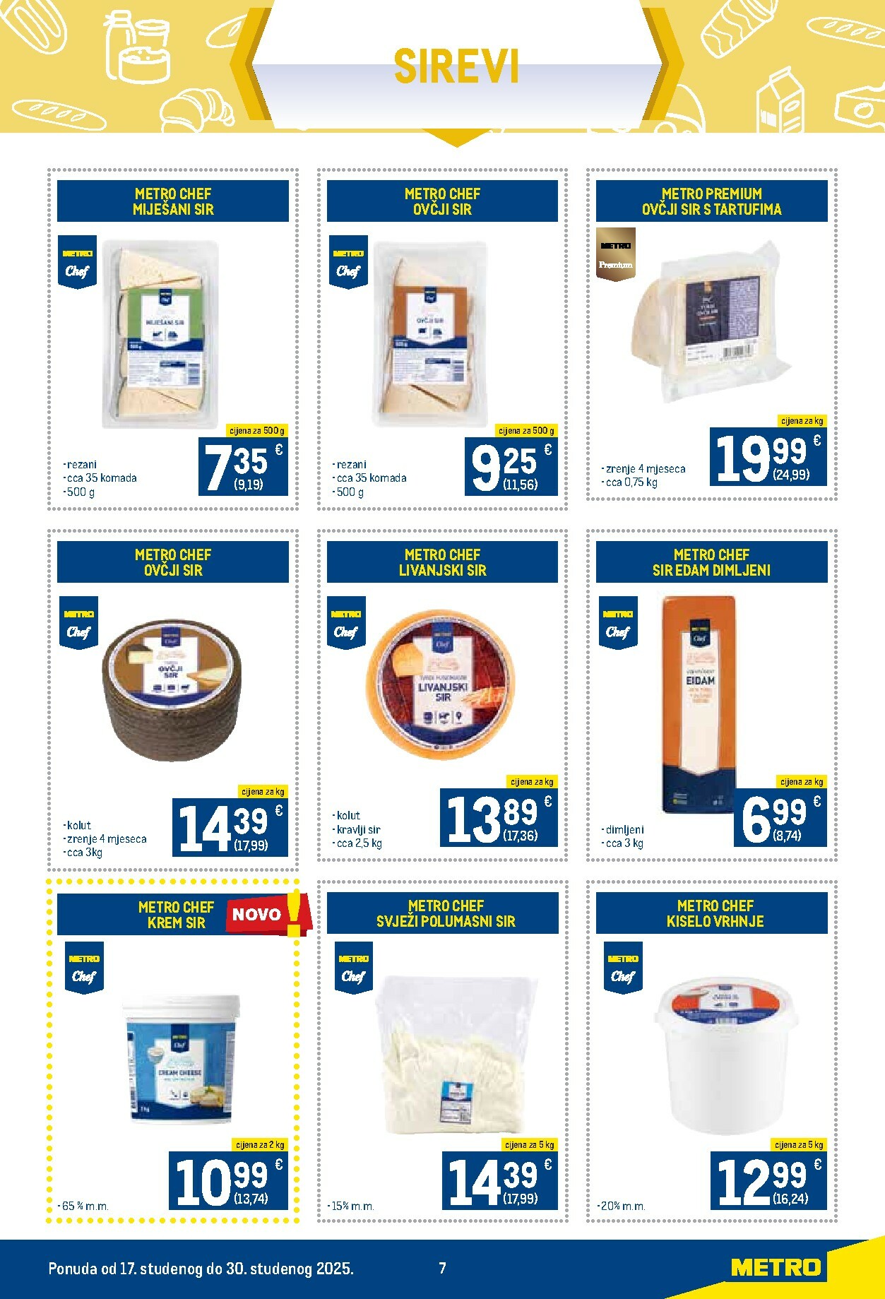 metro - Prelistajte katalog Metro - Tri kulinarska znalca, vrijedi od 17.11. do 30.11. - page: 7