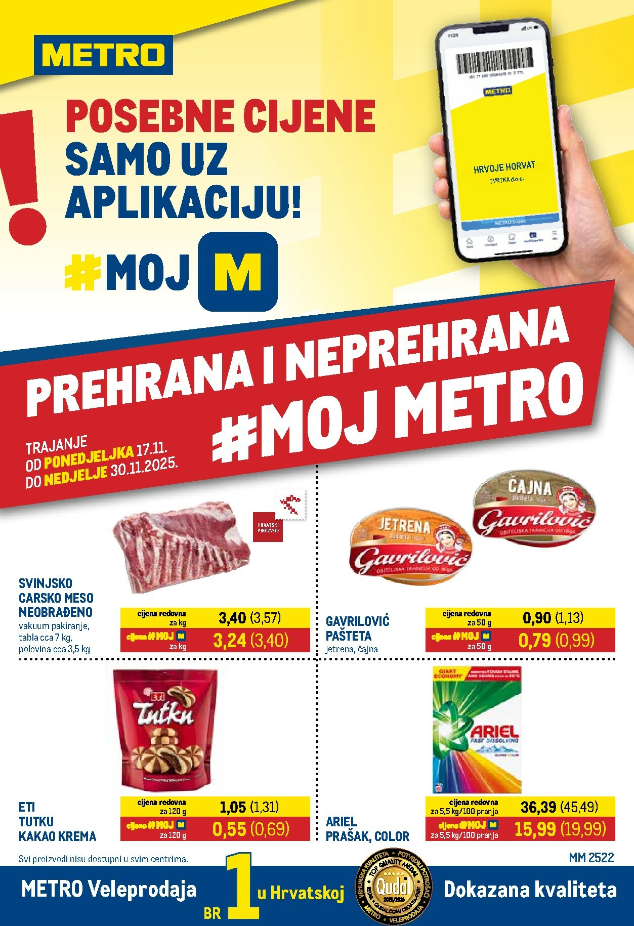 metro - Prelistajte katalog Metro, vrijedi od 17.11. do 30.11.