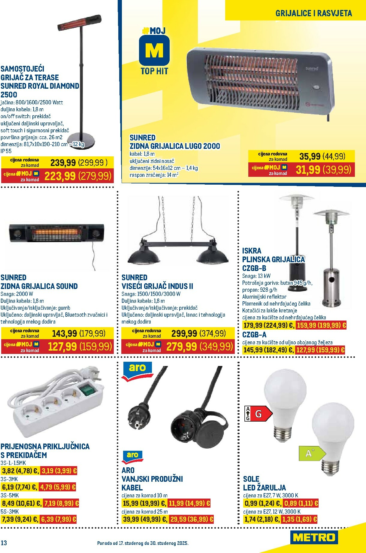 metro - Prelistajte katalog Metro, vrijedi od 17.11. do 30.11. - page: 13