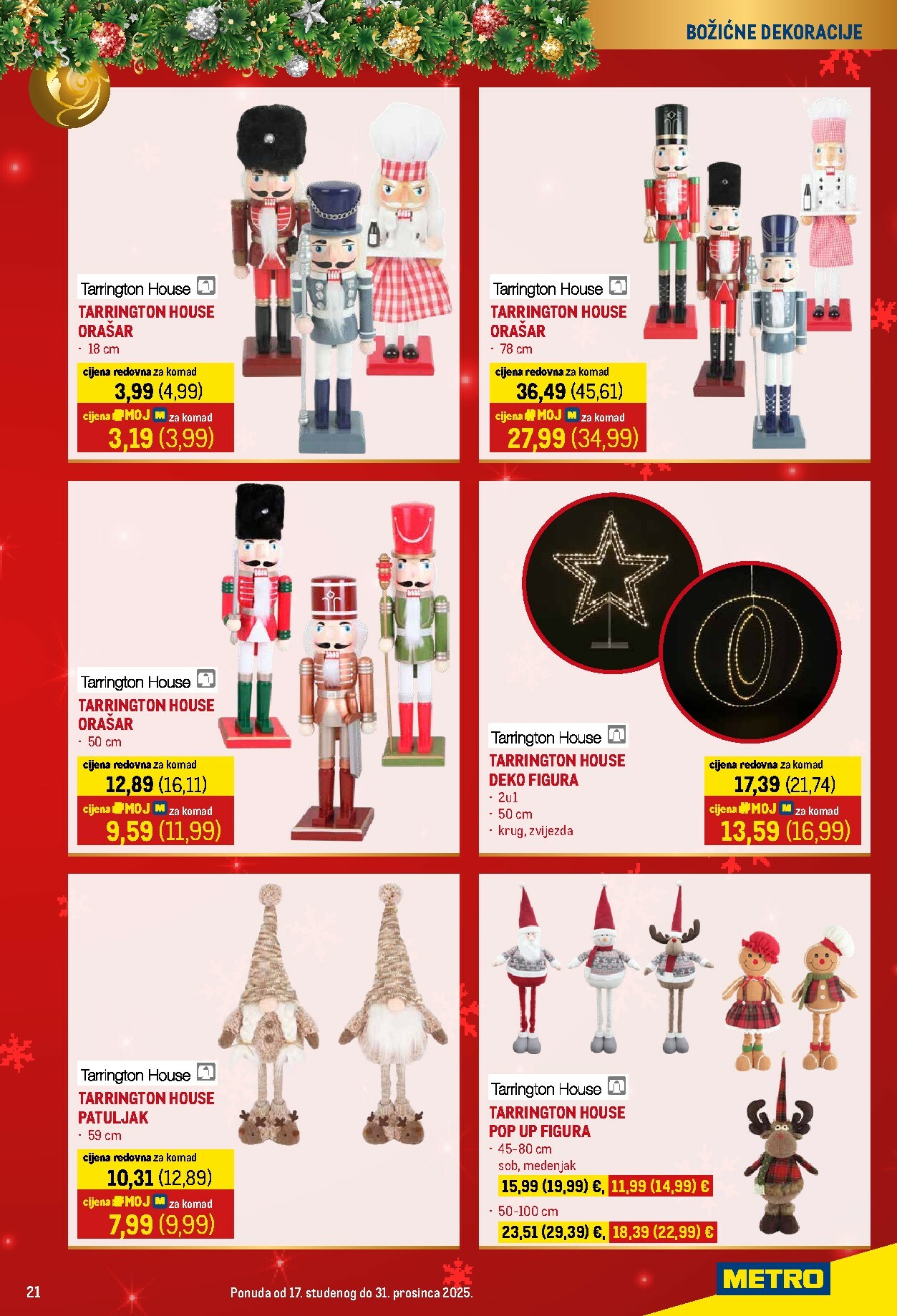 metro - Prelistajte katalog Metro - Božićni katalog, vrijedi od 17.11. do 31.12. - page: 21