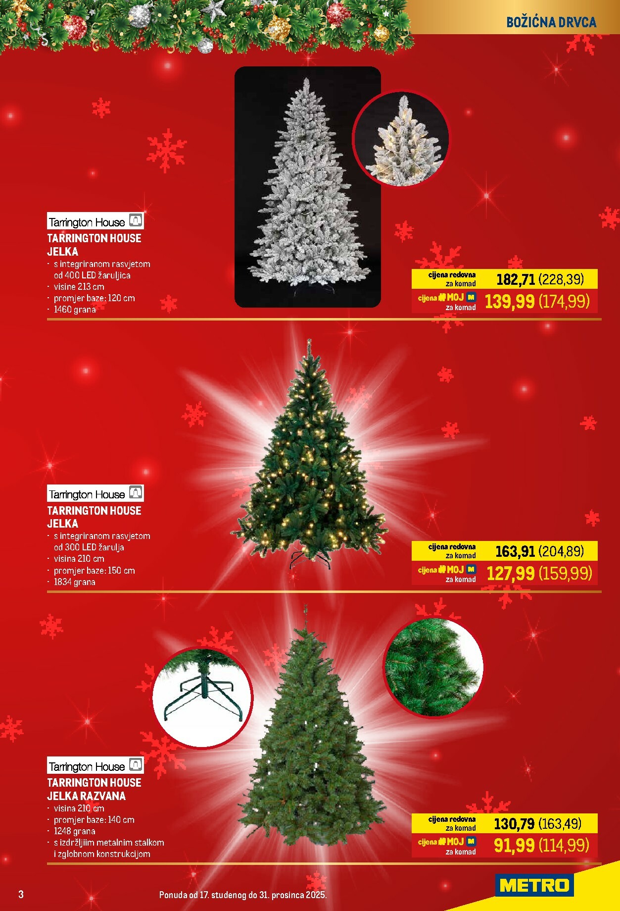 metro - Prelistajte katalog Metro - Božićni katalog, vrijedi od 17.11. do 31.12. - page: 3