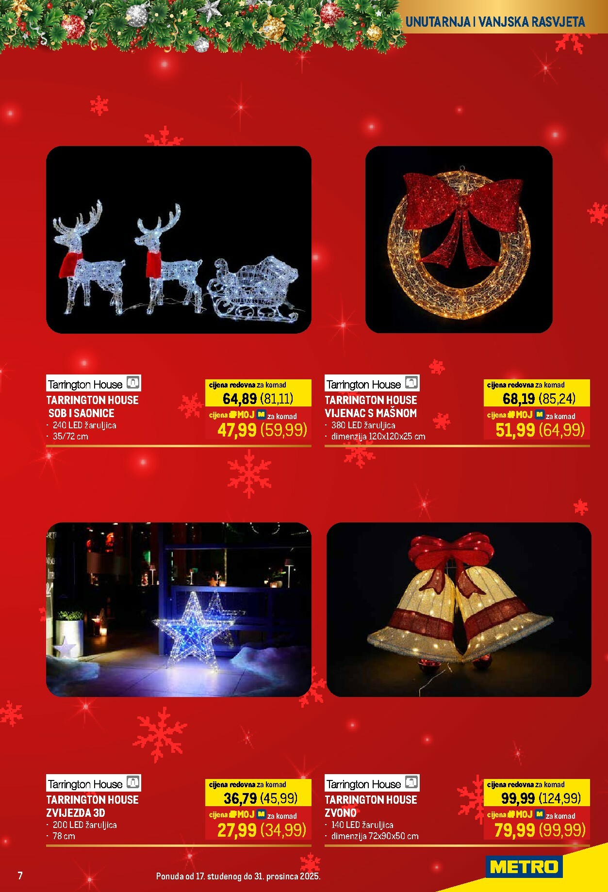metro - Prelistajte katalog Metro - Božićni katalog, vrijedi od 17.11. do 31.12. - page: 7