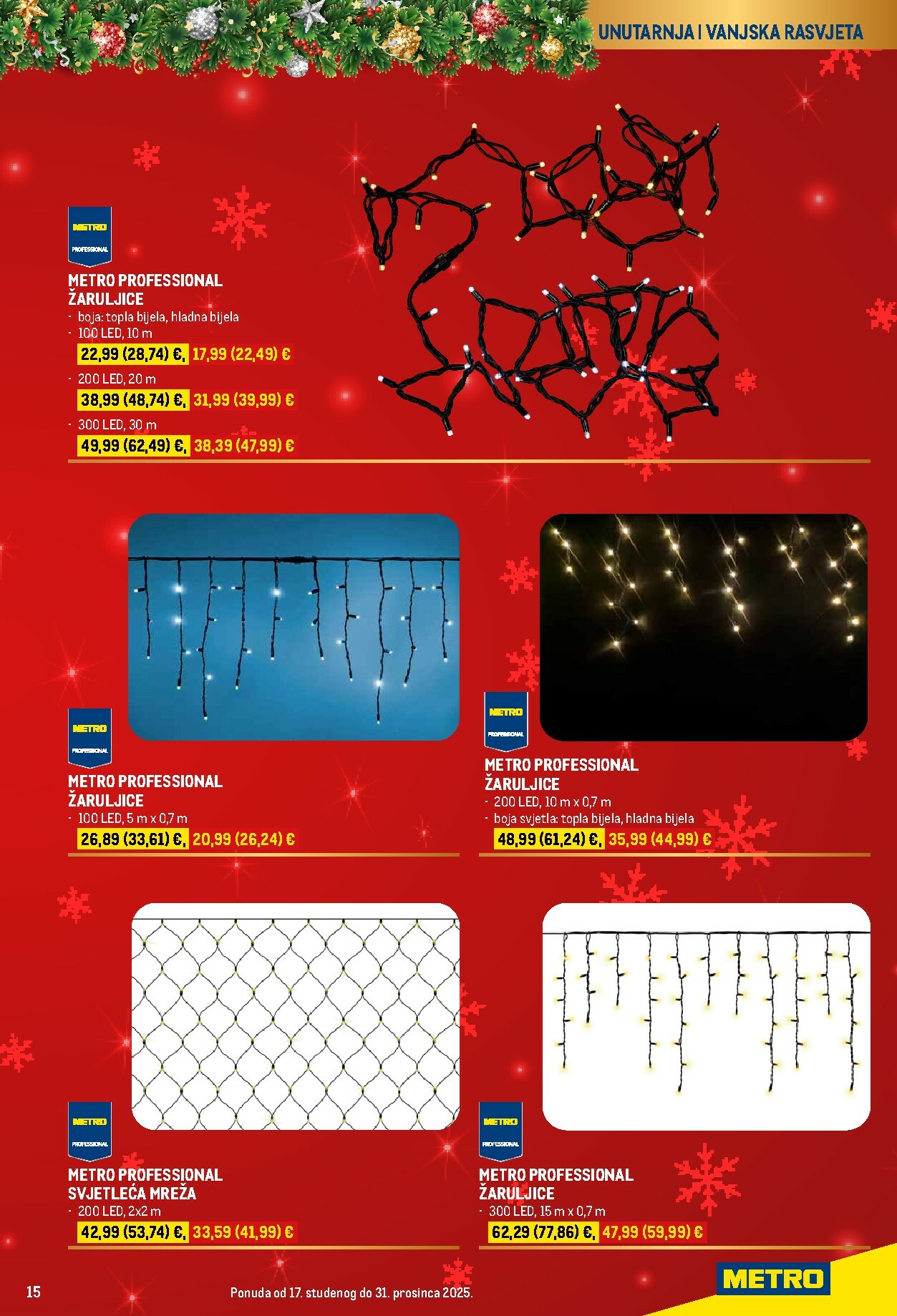 metro - Prelistajte katalog Metro - Božićni katalog, vrijedi od 17.11. do 31.12. - page: 15