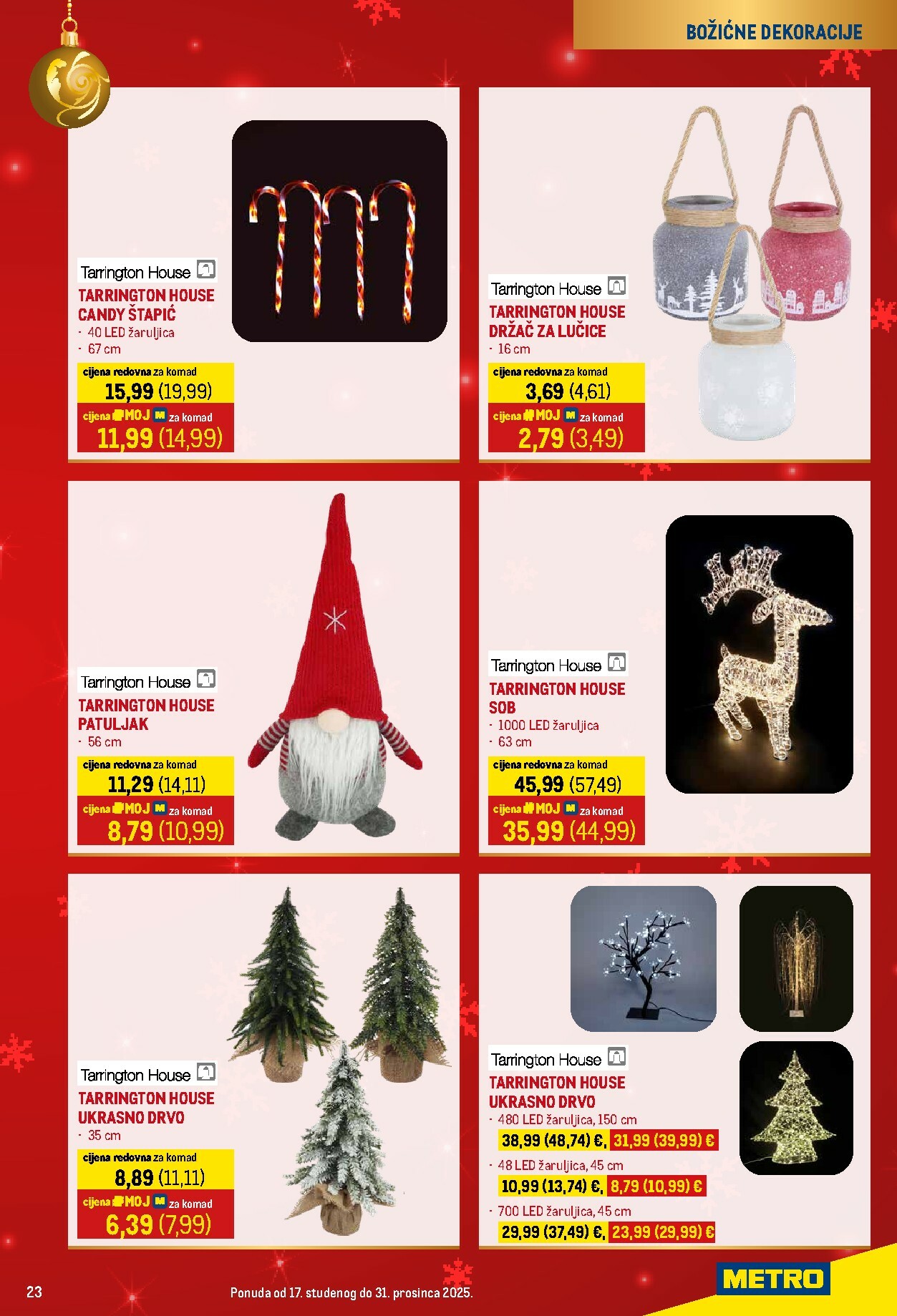 metro - Prelistajte katalog Metro - Božićni katalog, vrijedi od 17.11. do 31.12. - page: 23