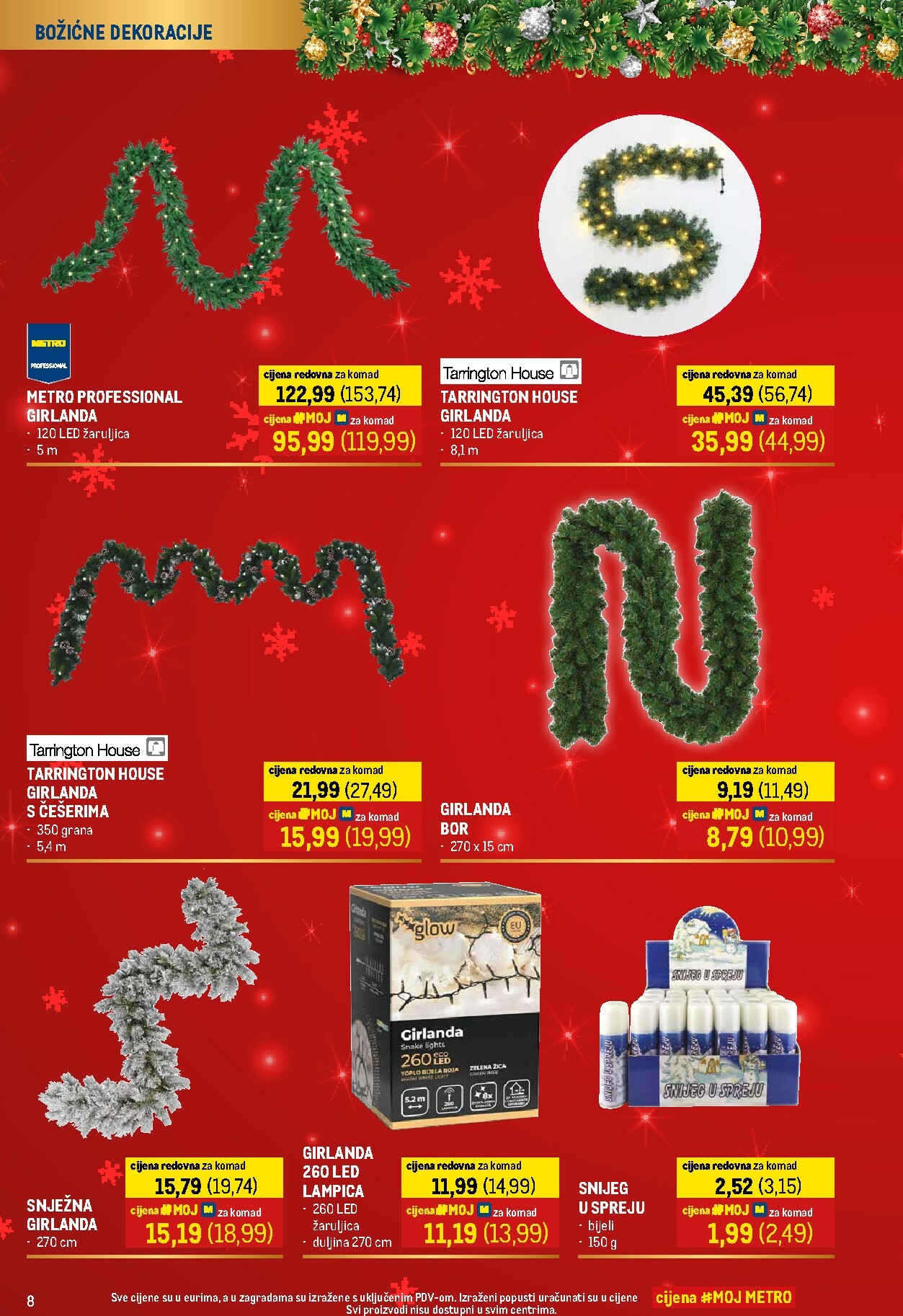 metro - Prelistajte katalog Metro - Božićni katalog, vrijedi od 17.11. do 31.12. - page: 8