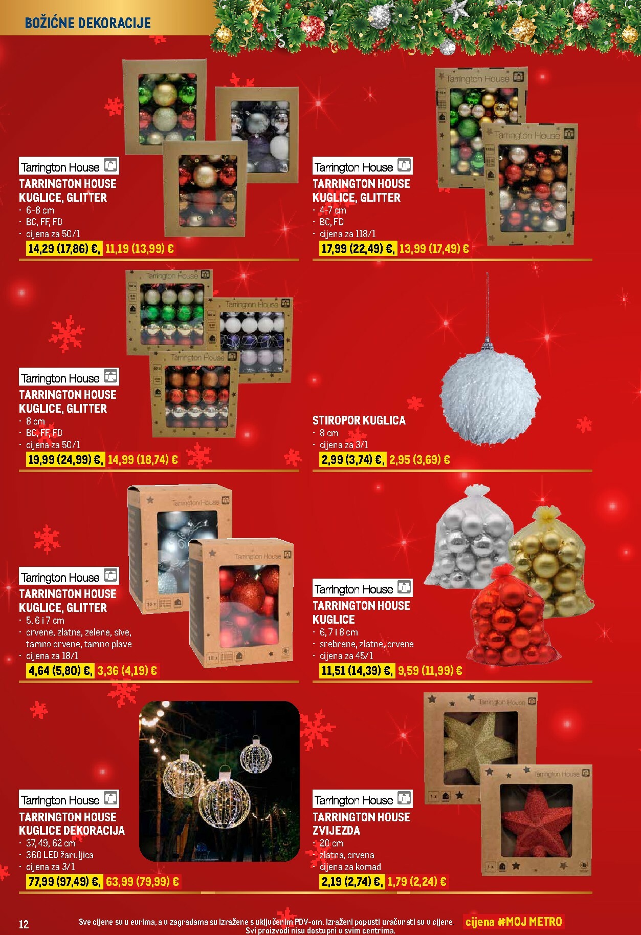 metro - Prelistajte katalog Metro - Božićni katalog, vrijedi od 17.11. do 31.12. - page: 12