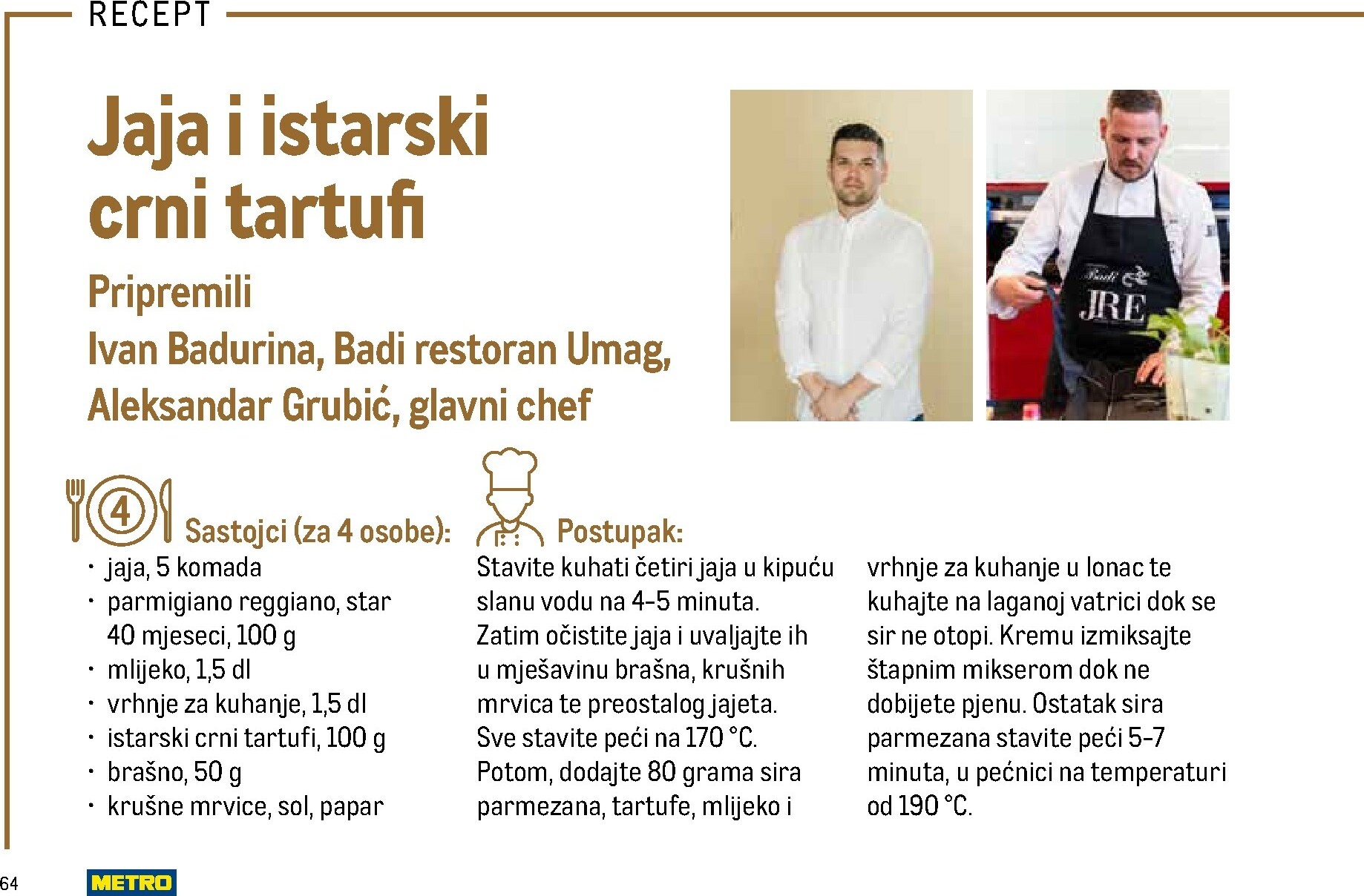 metro - Prelistajte katalog Metro - Stvoren za Hrvatski meni, vrijedi od 01.11. do 31.05. - page: 64