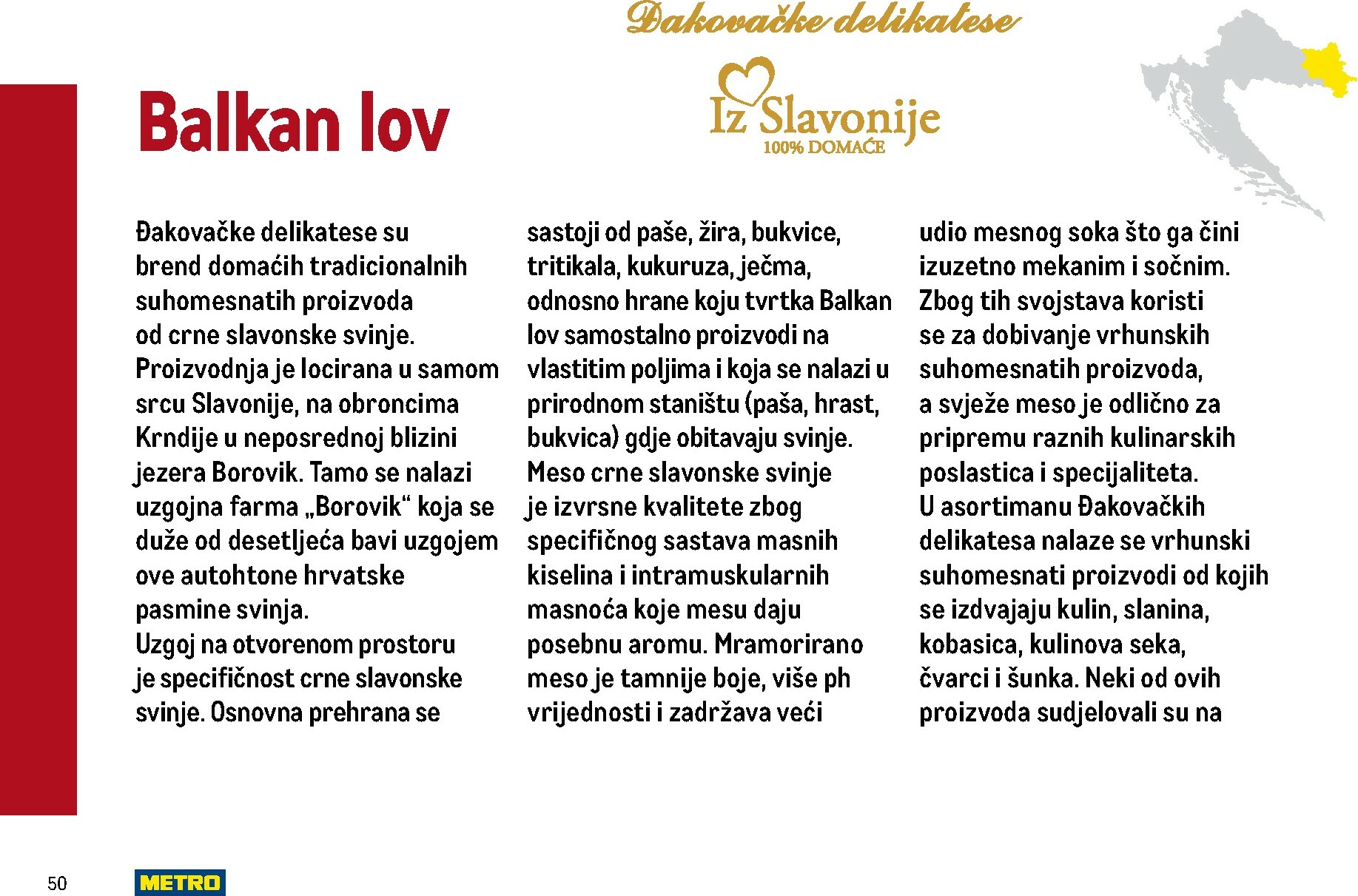 metro - Prelistajte katalog Metro - Stvoren za Hrvatski meni, vrijedi od 01.11. do 31.05. - page: 50