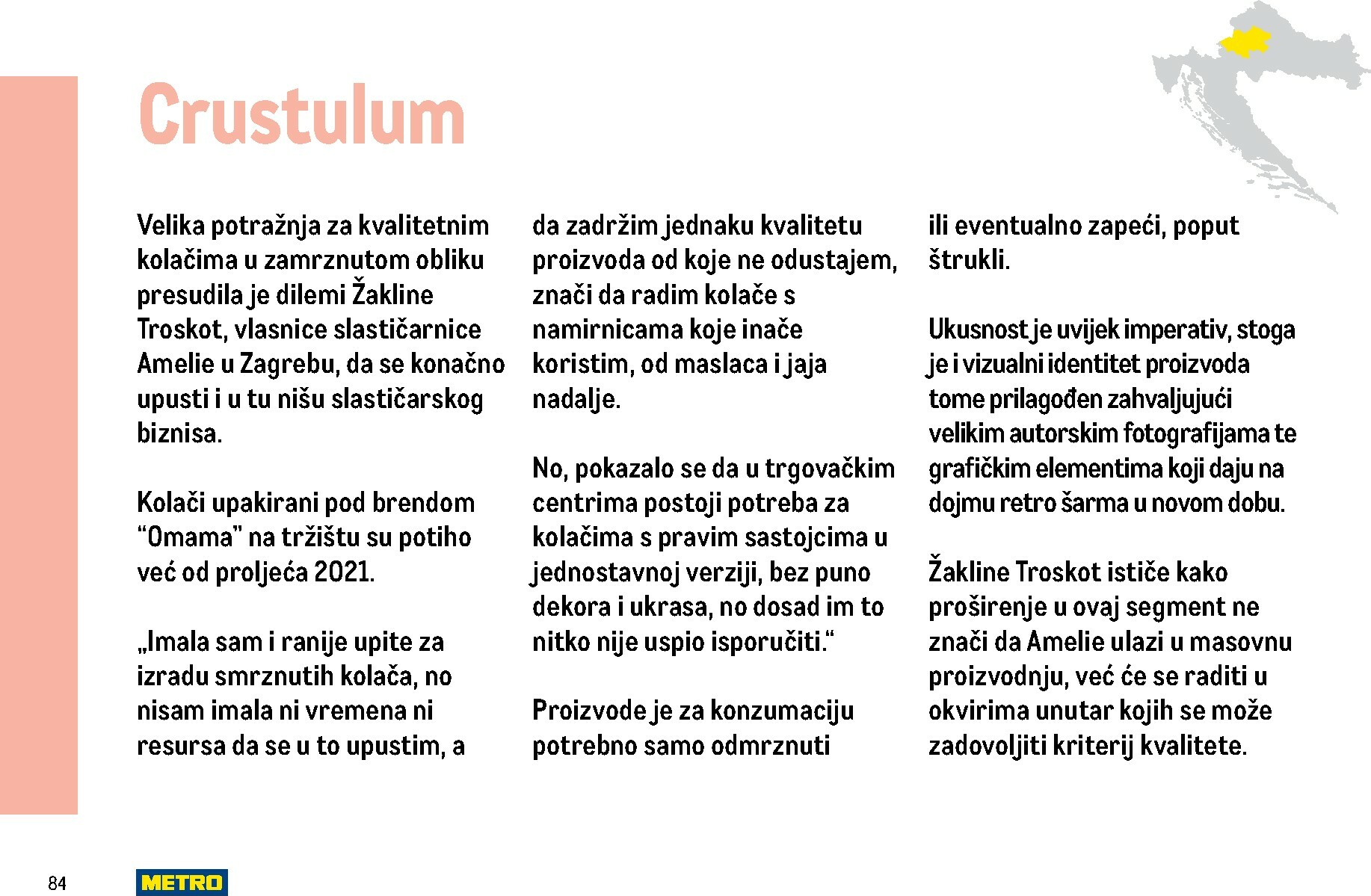 metro - Prelistajte katalog Metro - Stvoren za Hrvatski meni, vrijedi od 01.11. do 31.05. - page: 84