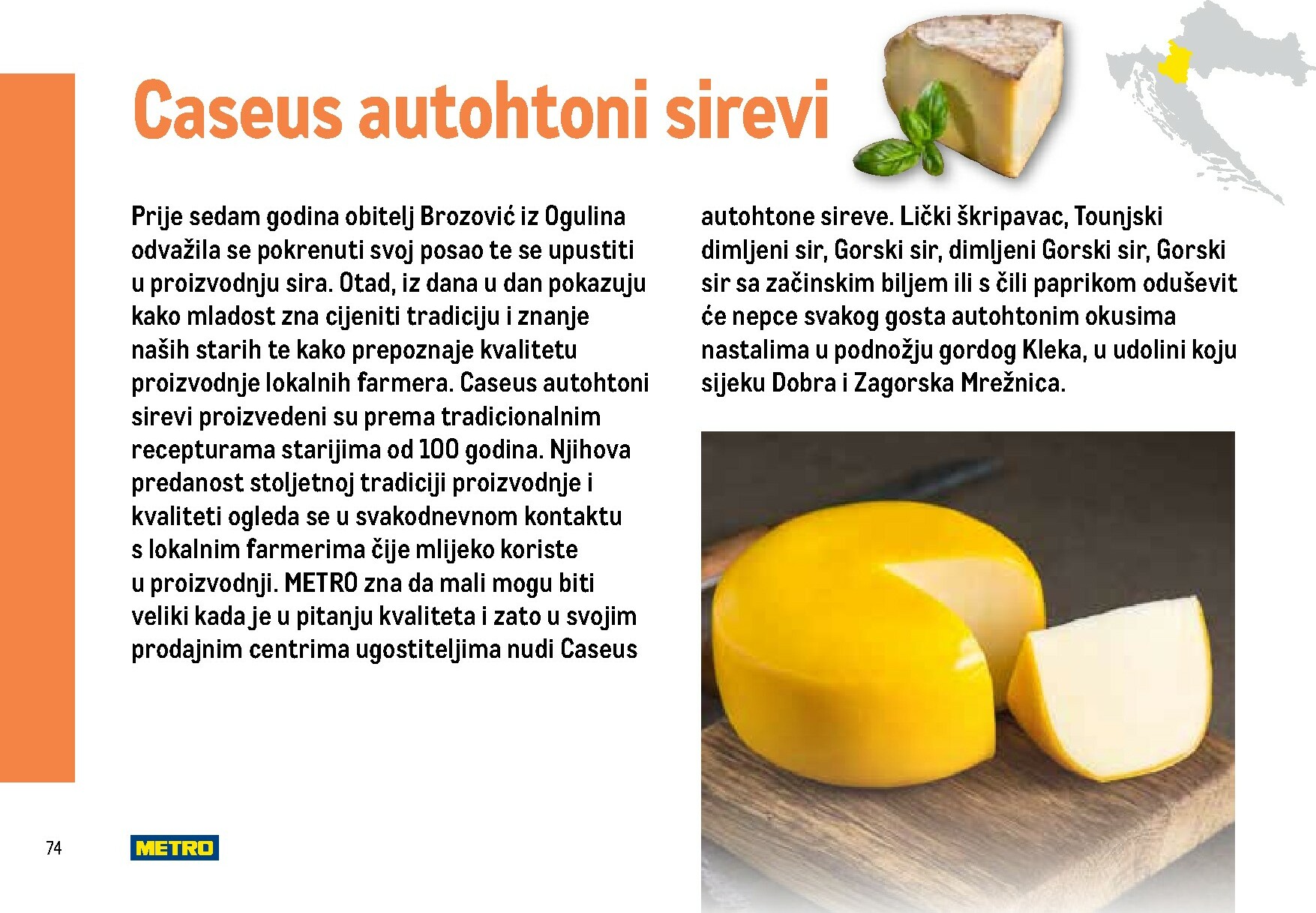 metro - Prelistajte katalog Metro - Stvoren za Hrvatski meni, vrijedi od 01.11. do 31.05. - page: 74